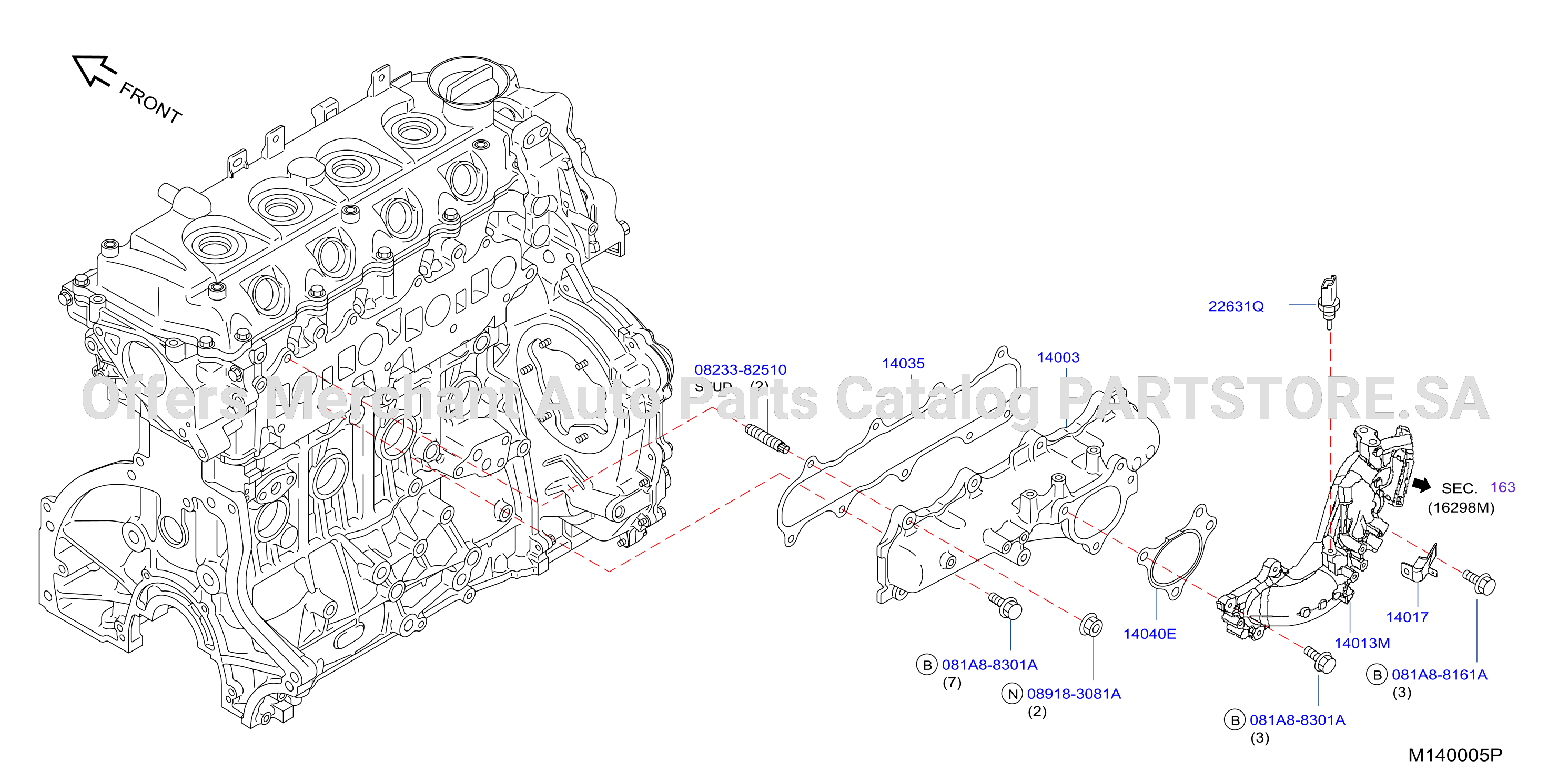 Manifold Intake Parts