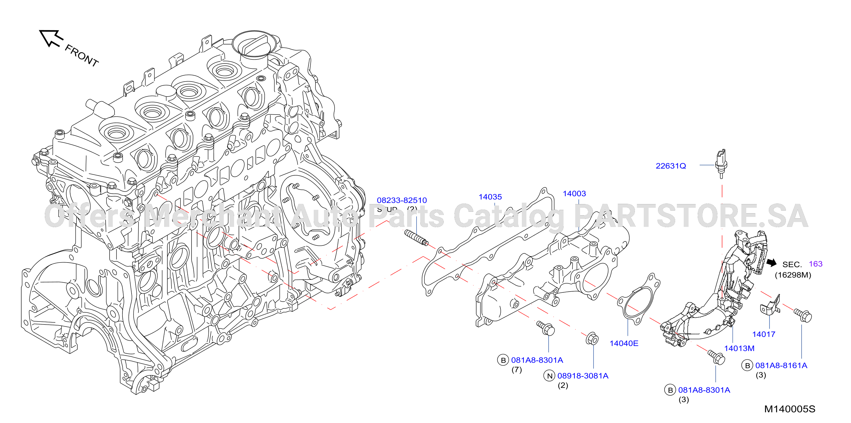 Manifold Intake Parts
