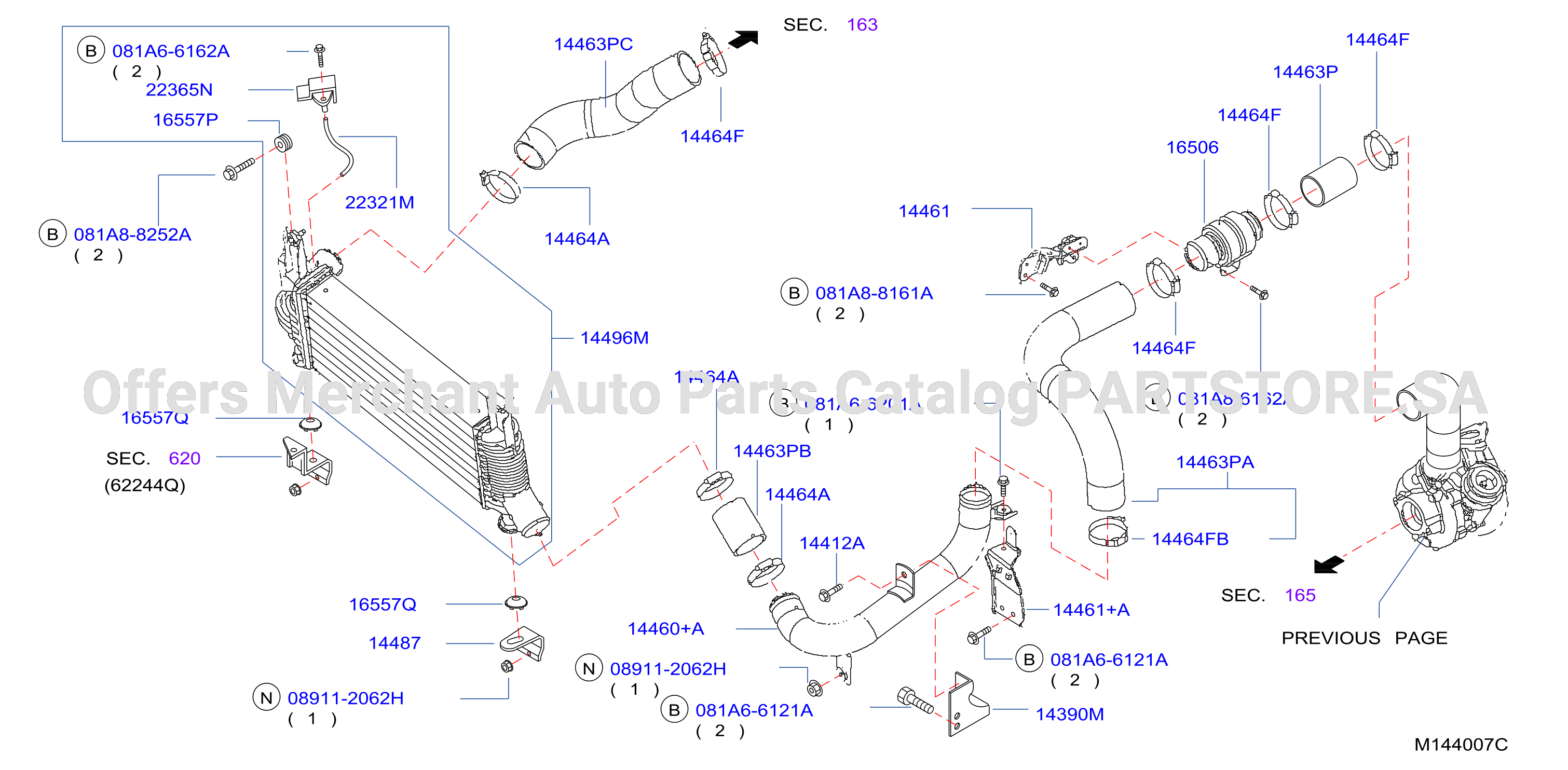 Turbo Charger Intercooler Lcv4 F / Brazil