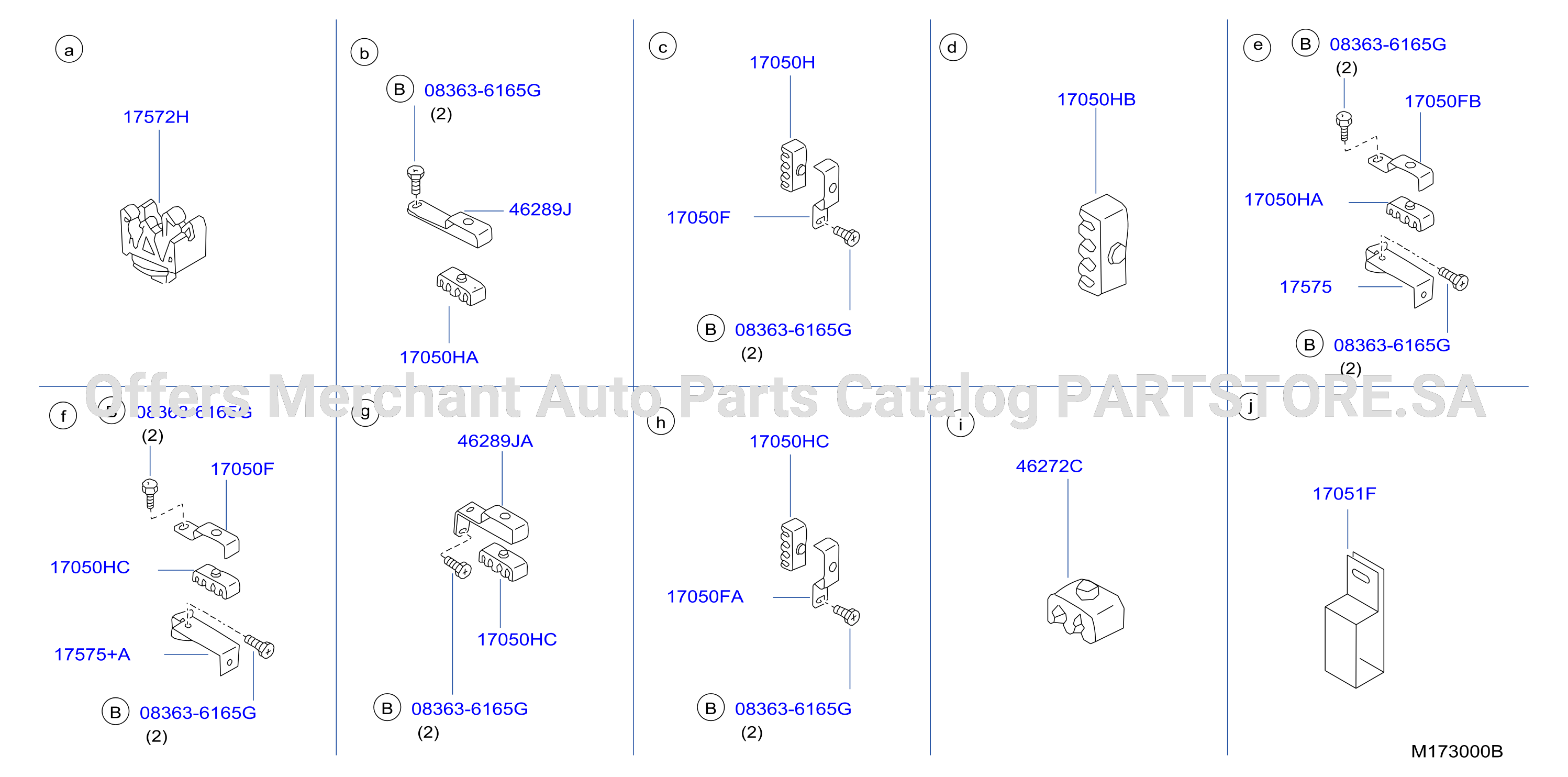 Fuel Piping Clips