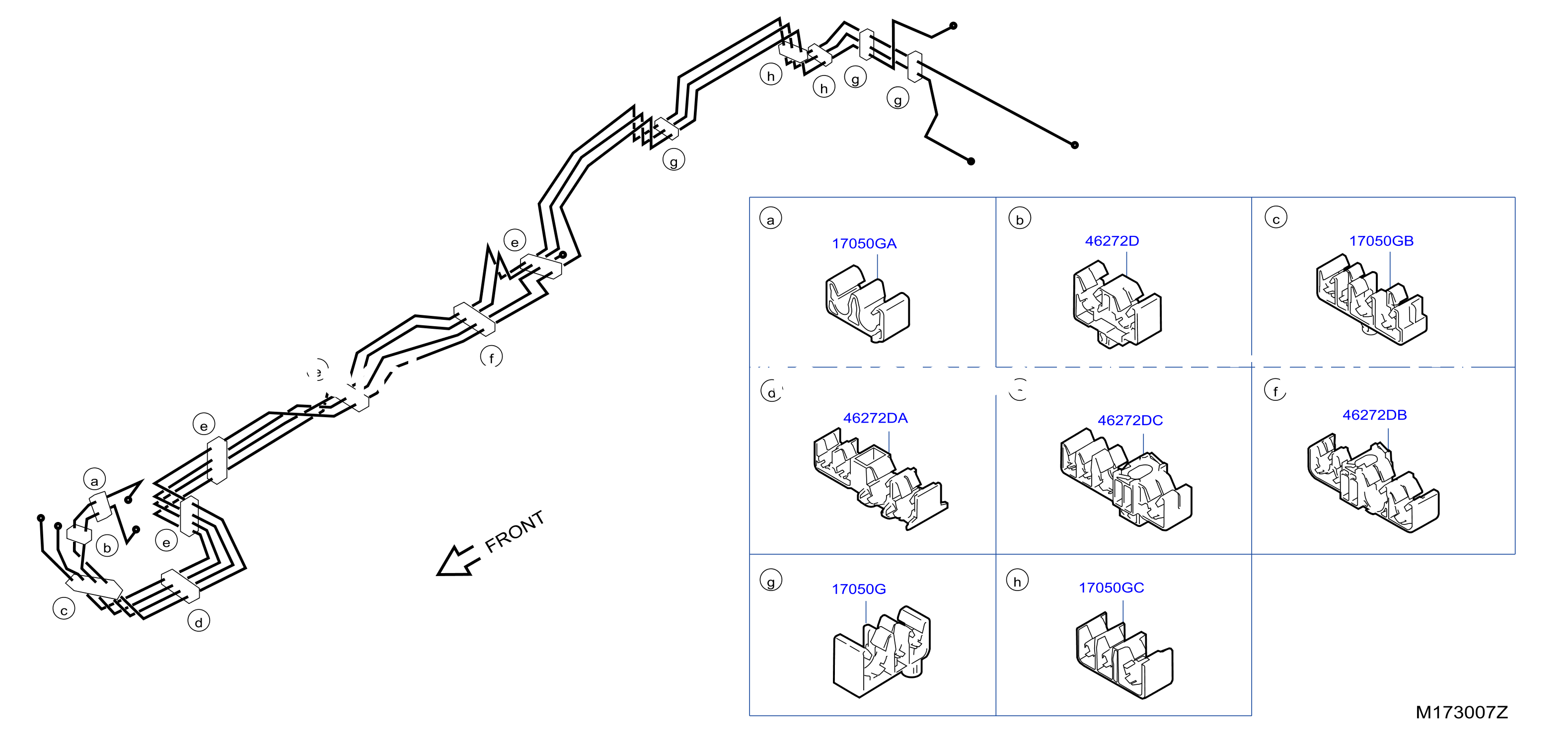 Fuel Piping Clamp Insulator