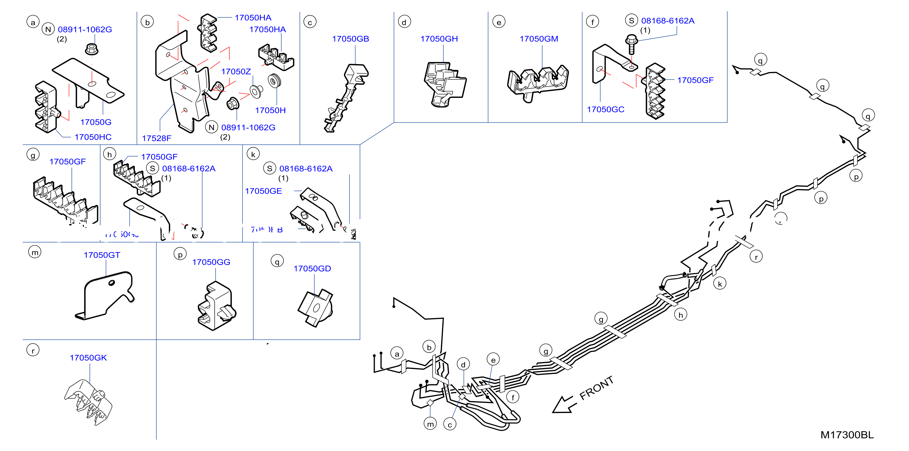 Fuel Piping Fuel Brake Piping
