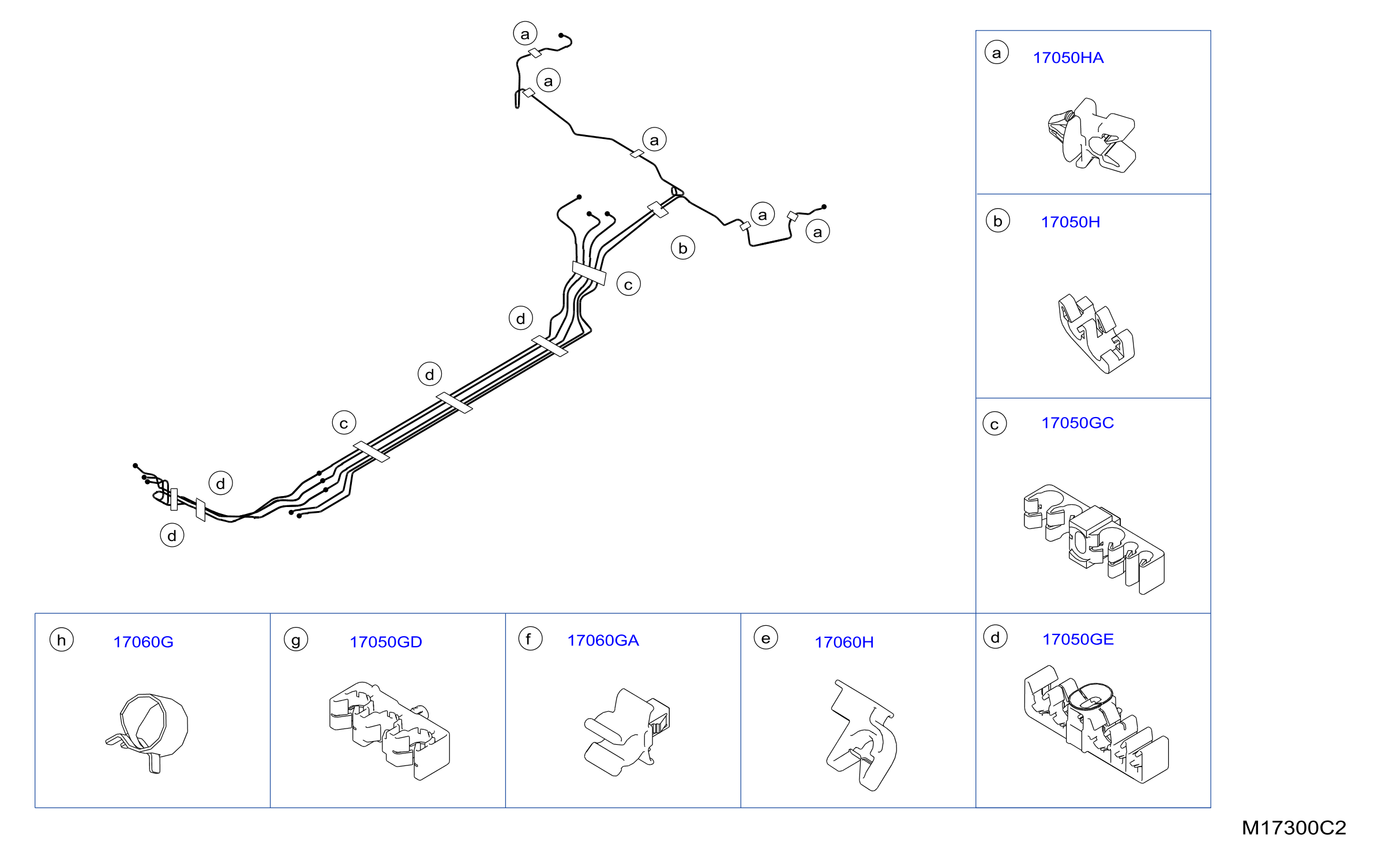 Fuel Piping Clamp Insulator