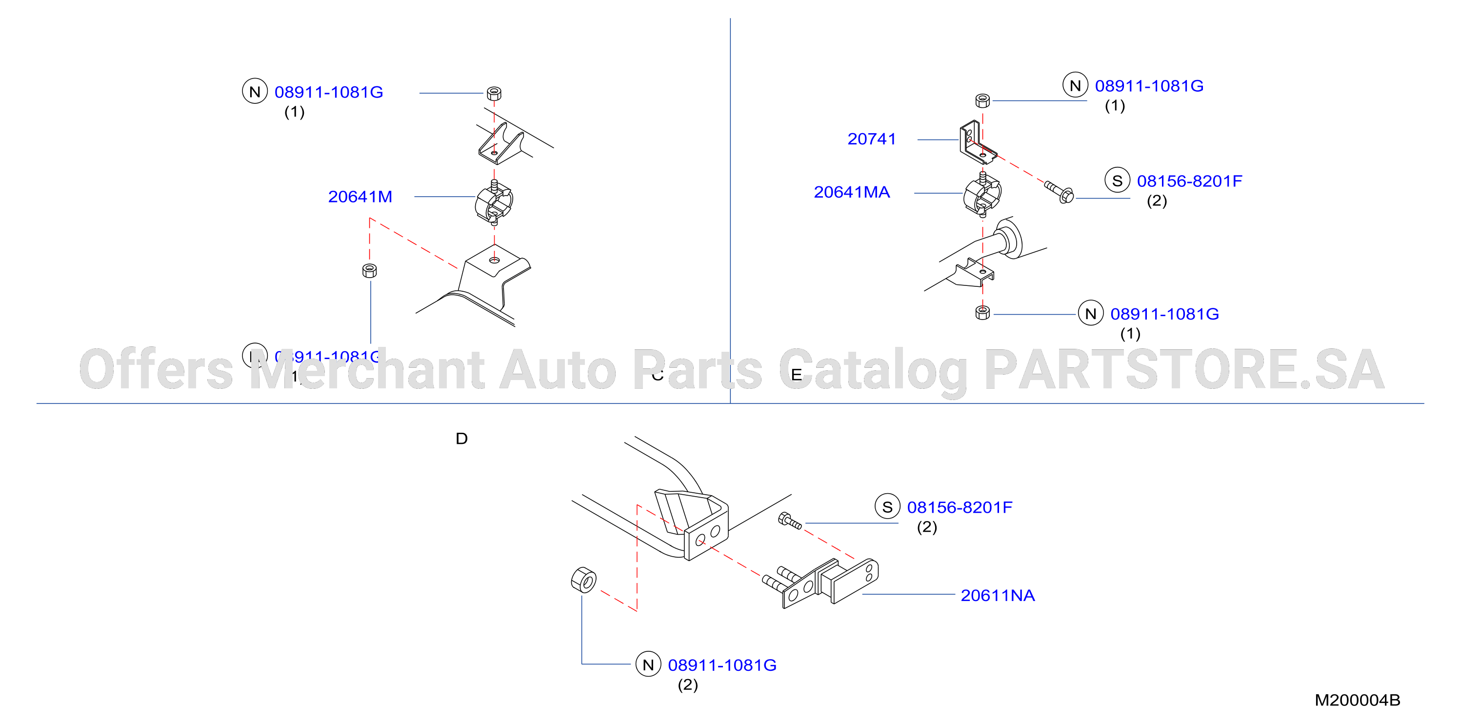 Exhaust Tube Muffler Fitting Parts