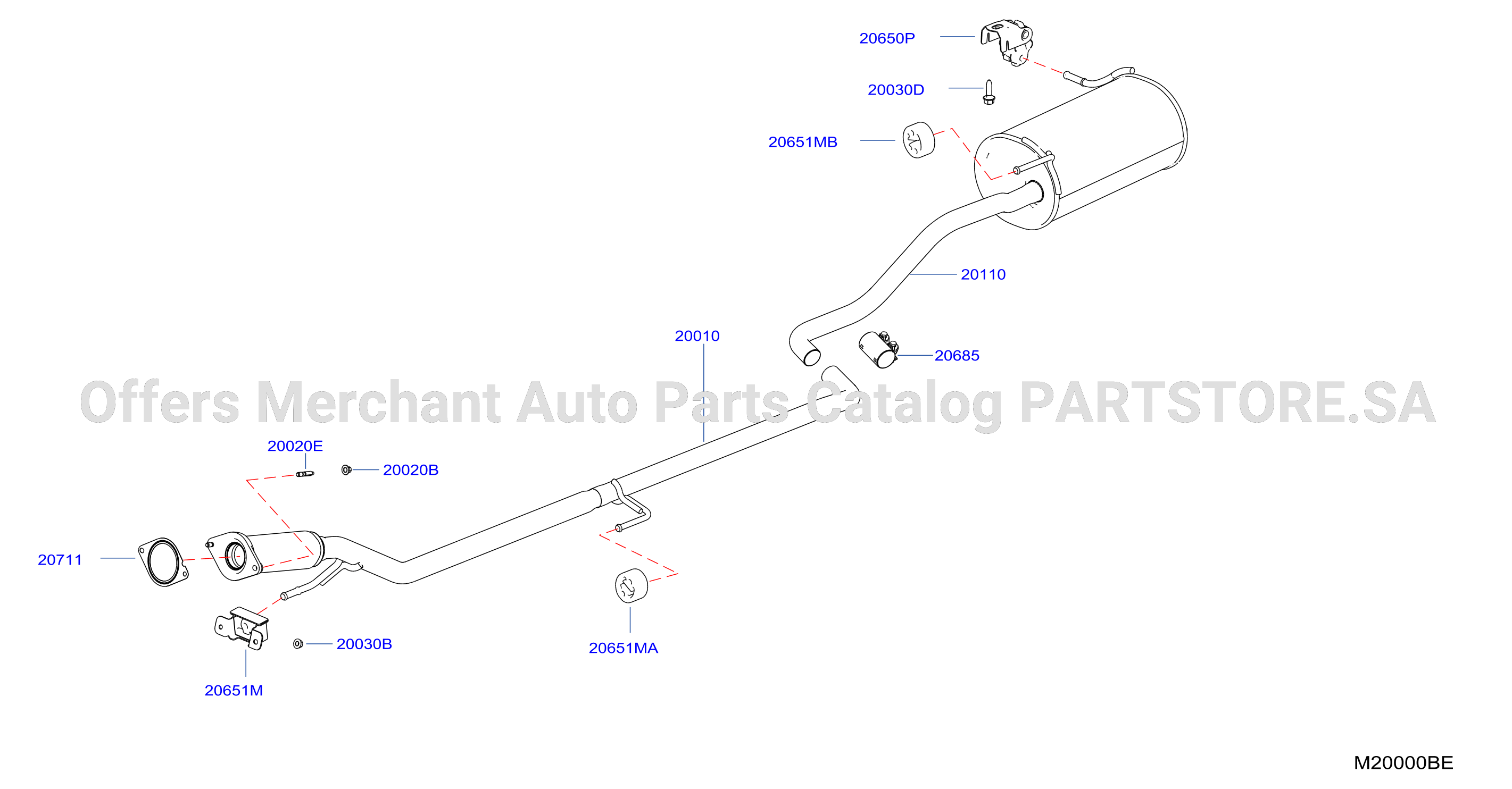 Exhaust Tube Muffler