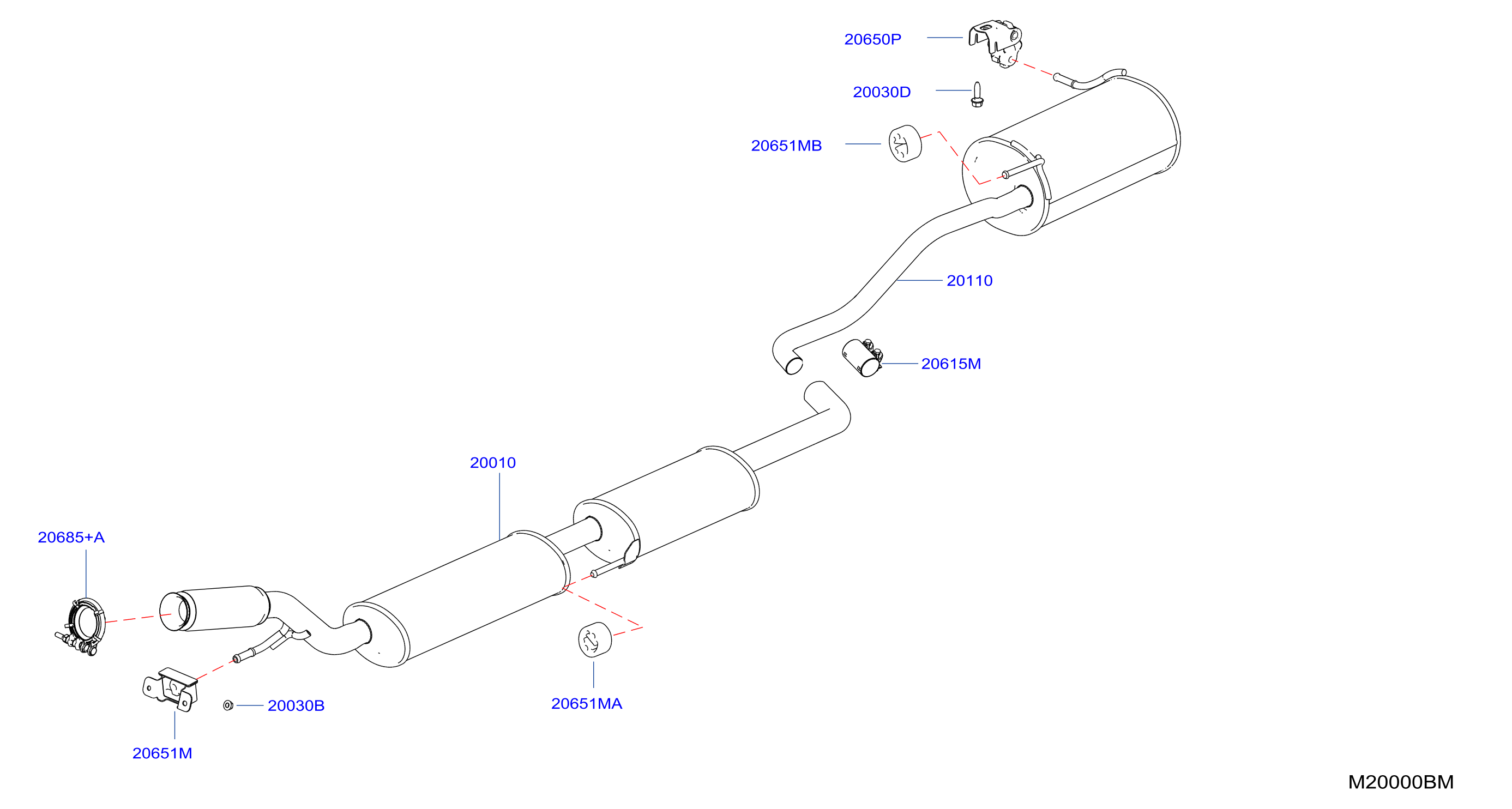 Exhaust Tube Muffler