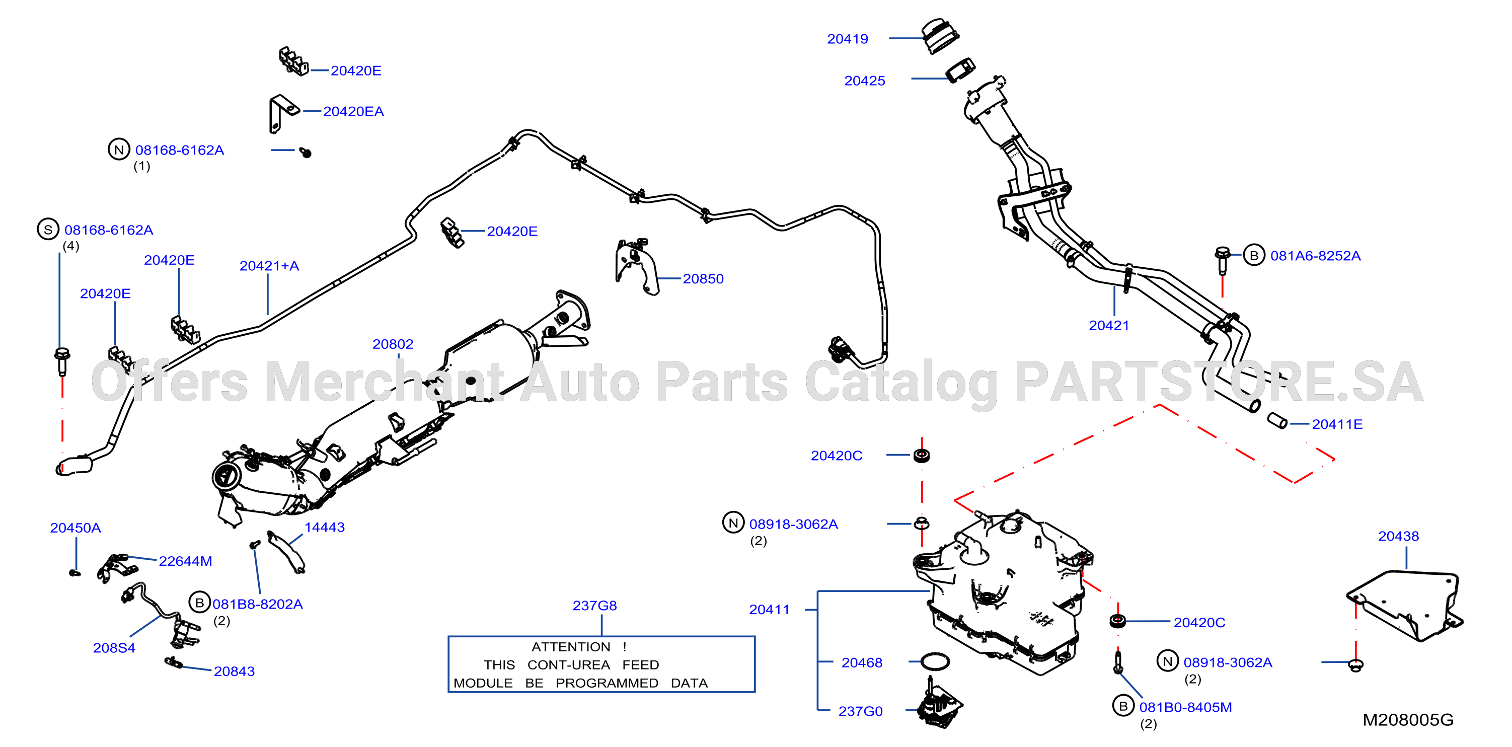 Catalyst Converter Exhaust Fuel Ure In