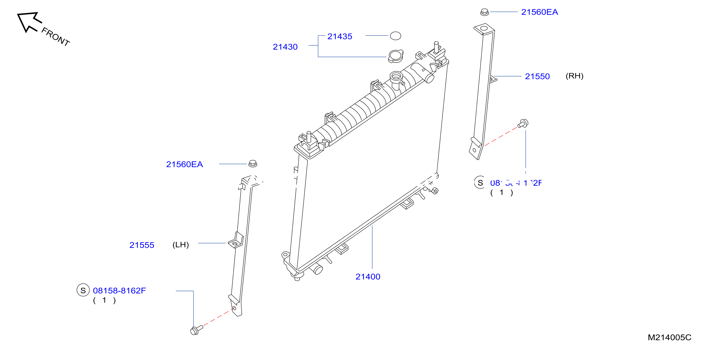 Radiator Shroud Inverter Cooling Radiator