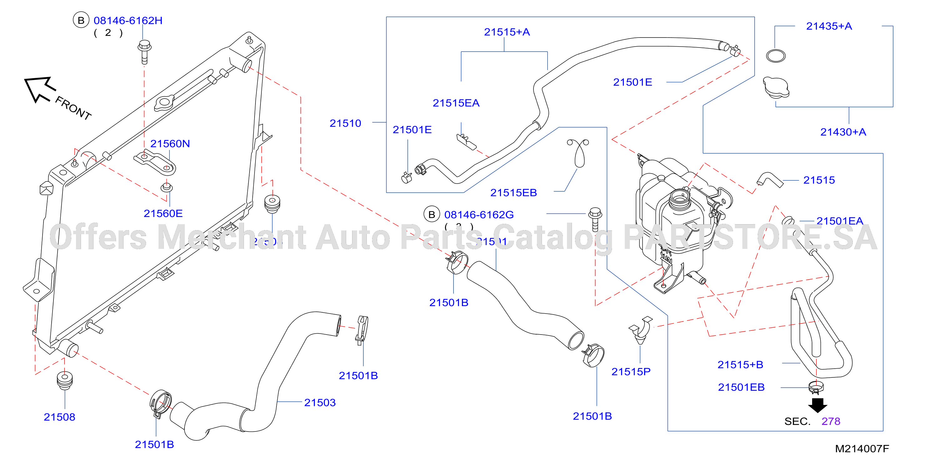 Radiator Shroud Inverter Cooling Fitting Parts