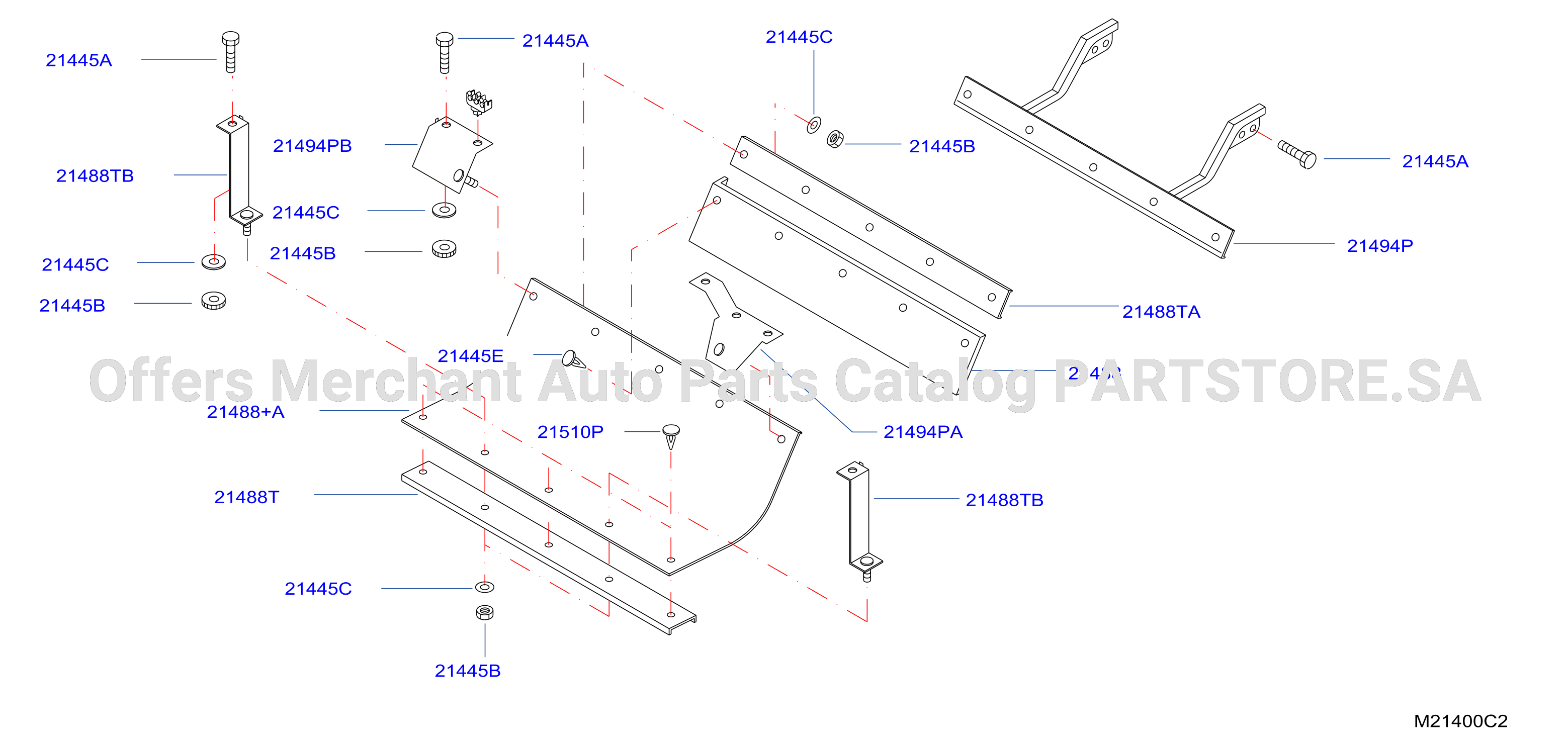 Radiator Shroud Inverter Cooling Fitting Parts 2