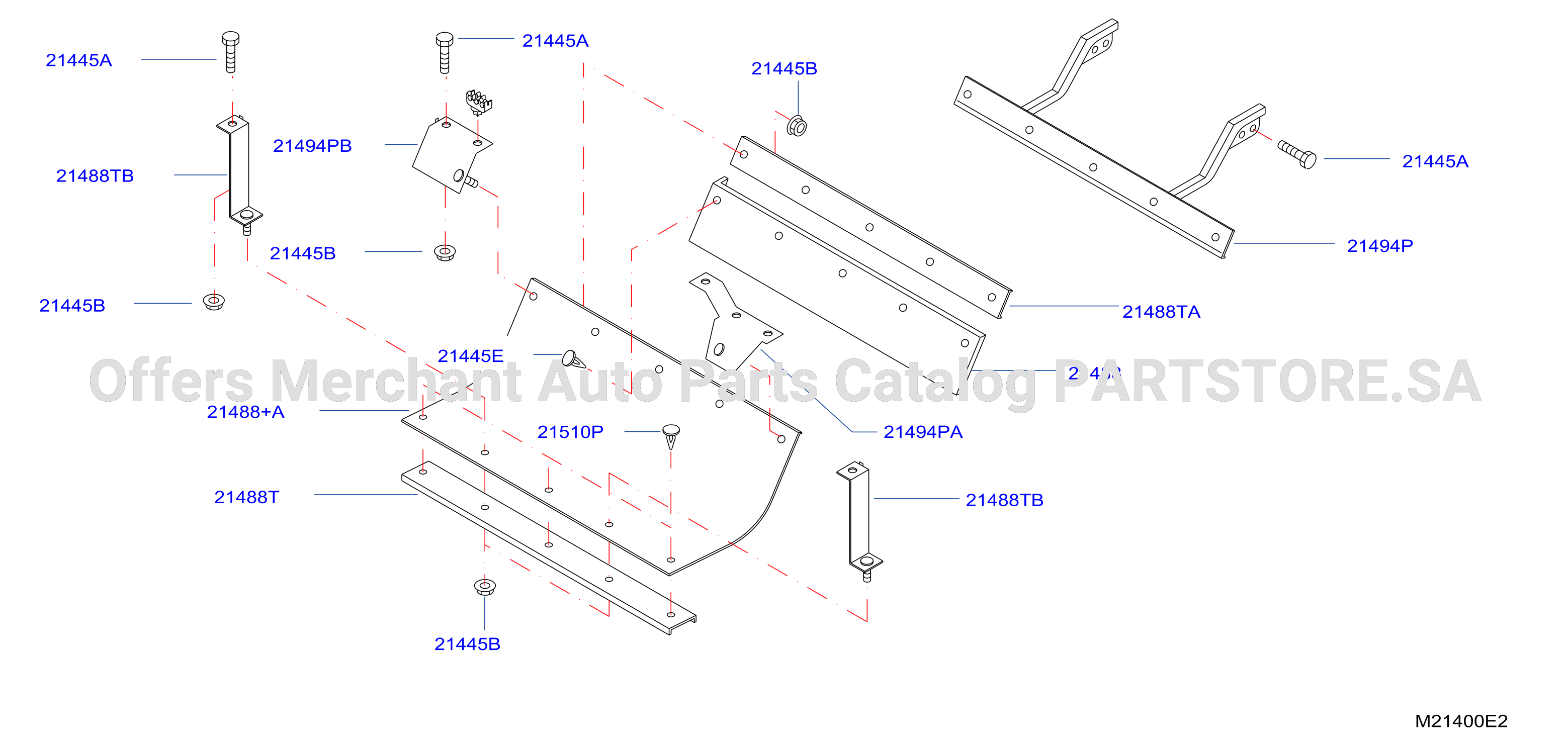 Radiator Shroud Inverter Cooling Fitting Parts 2