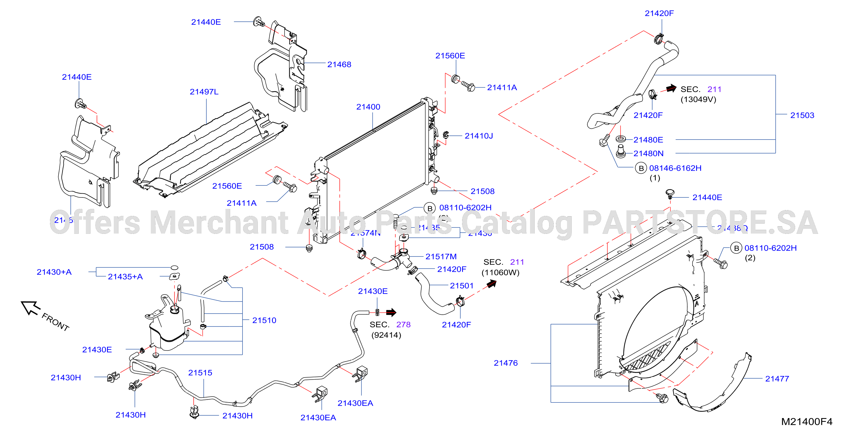 Radiator Shroud Inverter Cooling