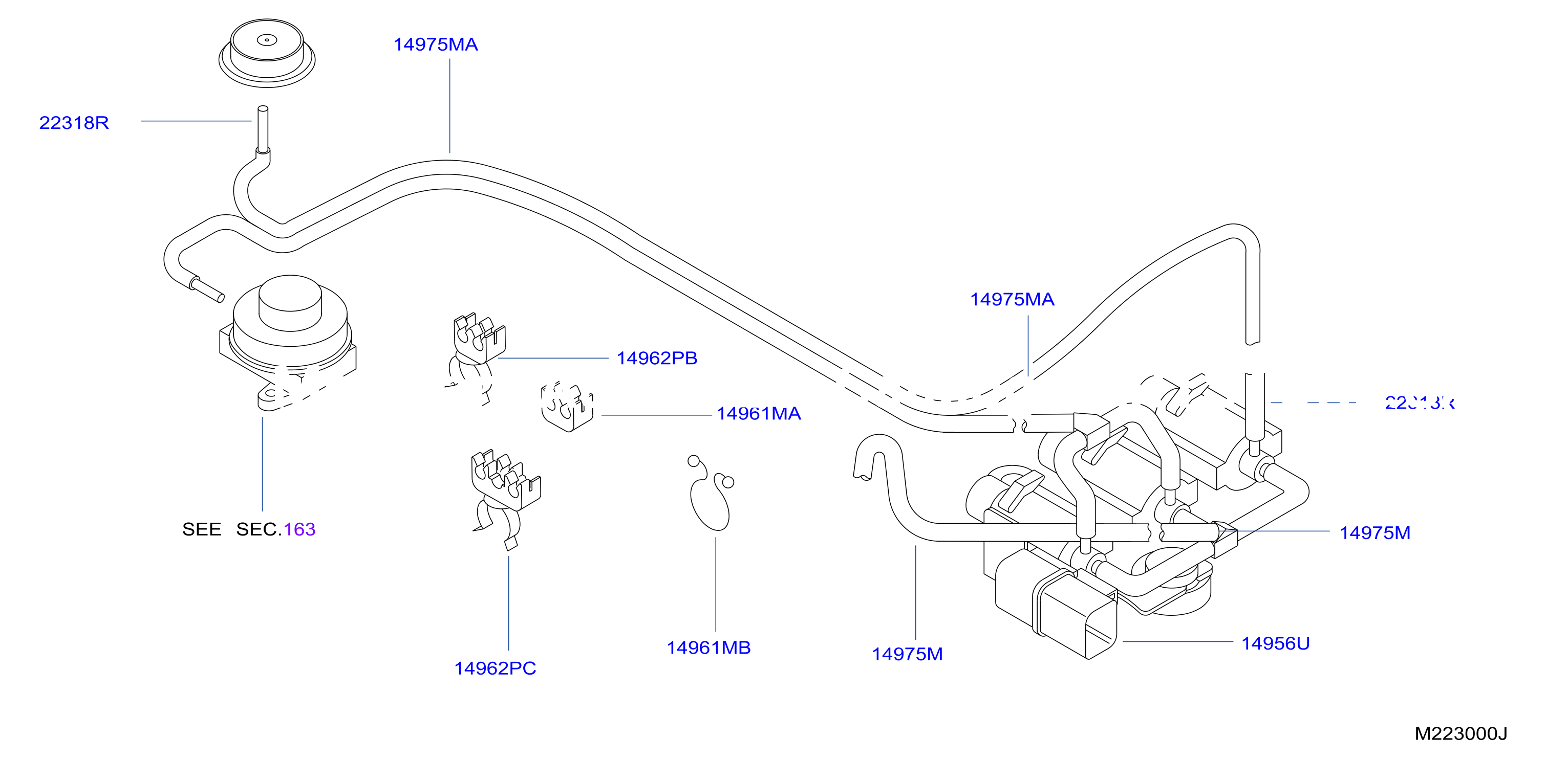 Engine Control Vacuum Piping