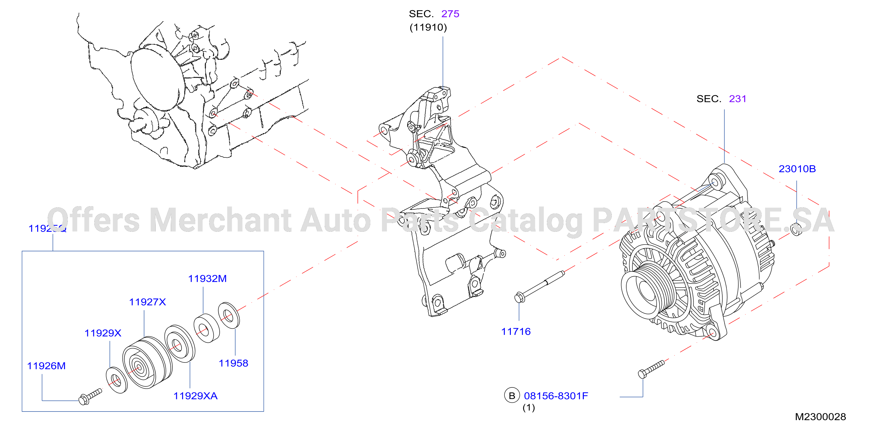 Alternator Fitting
