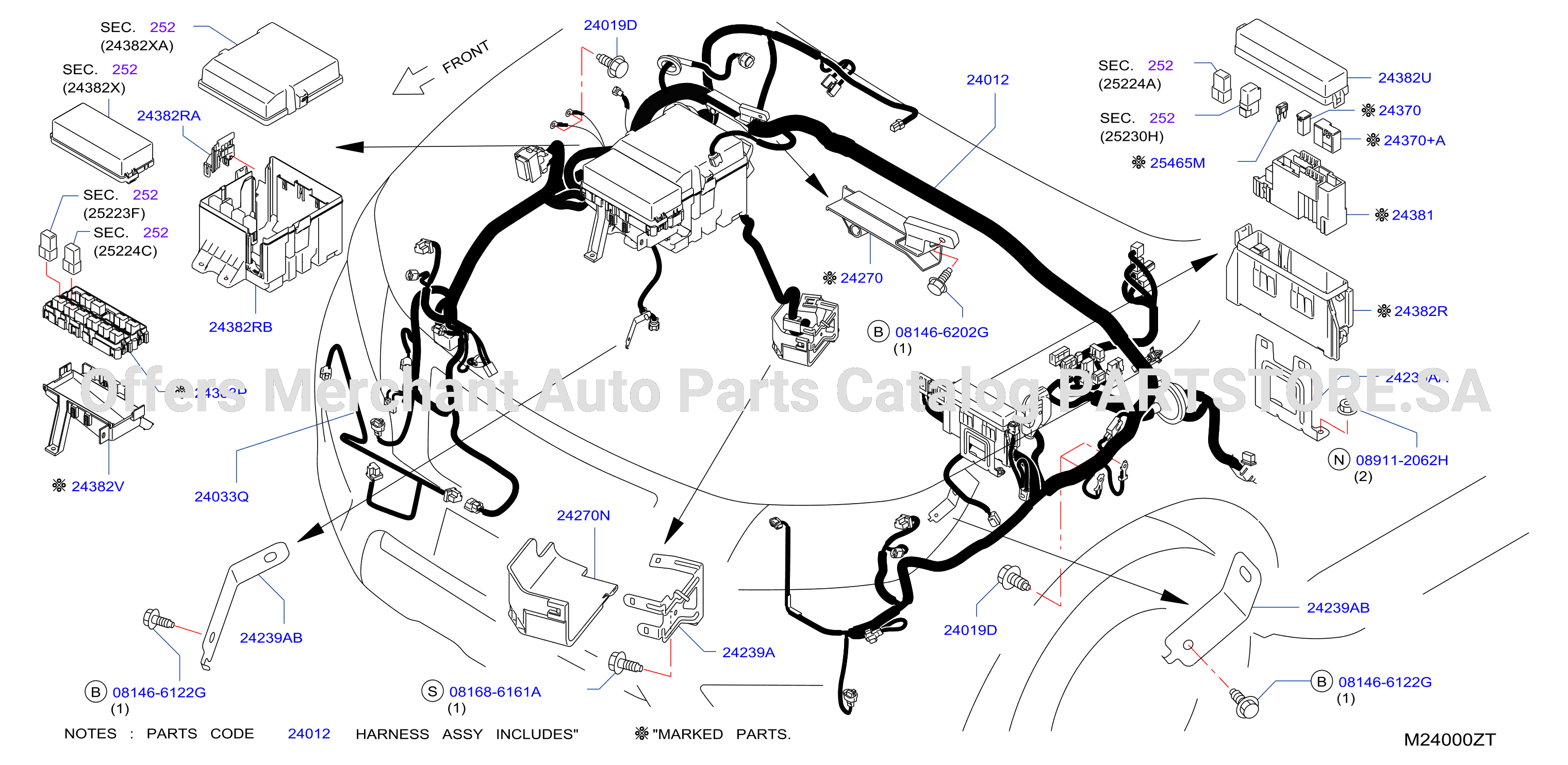 Wiring Engine Room 1