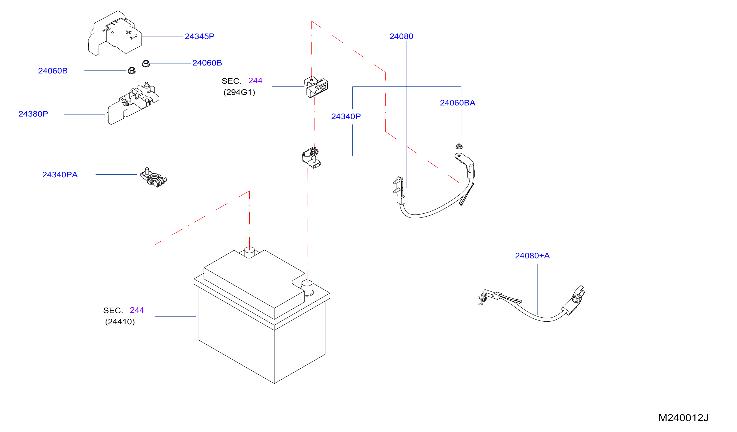 Wiring Battery