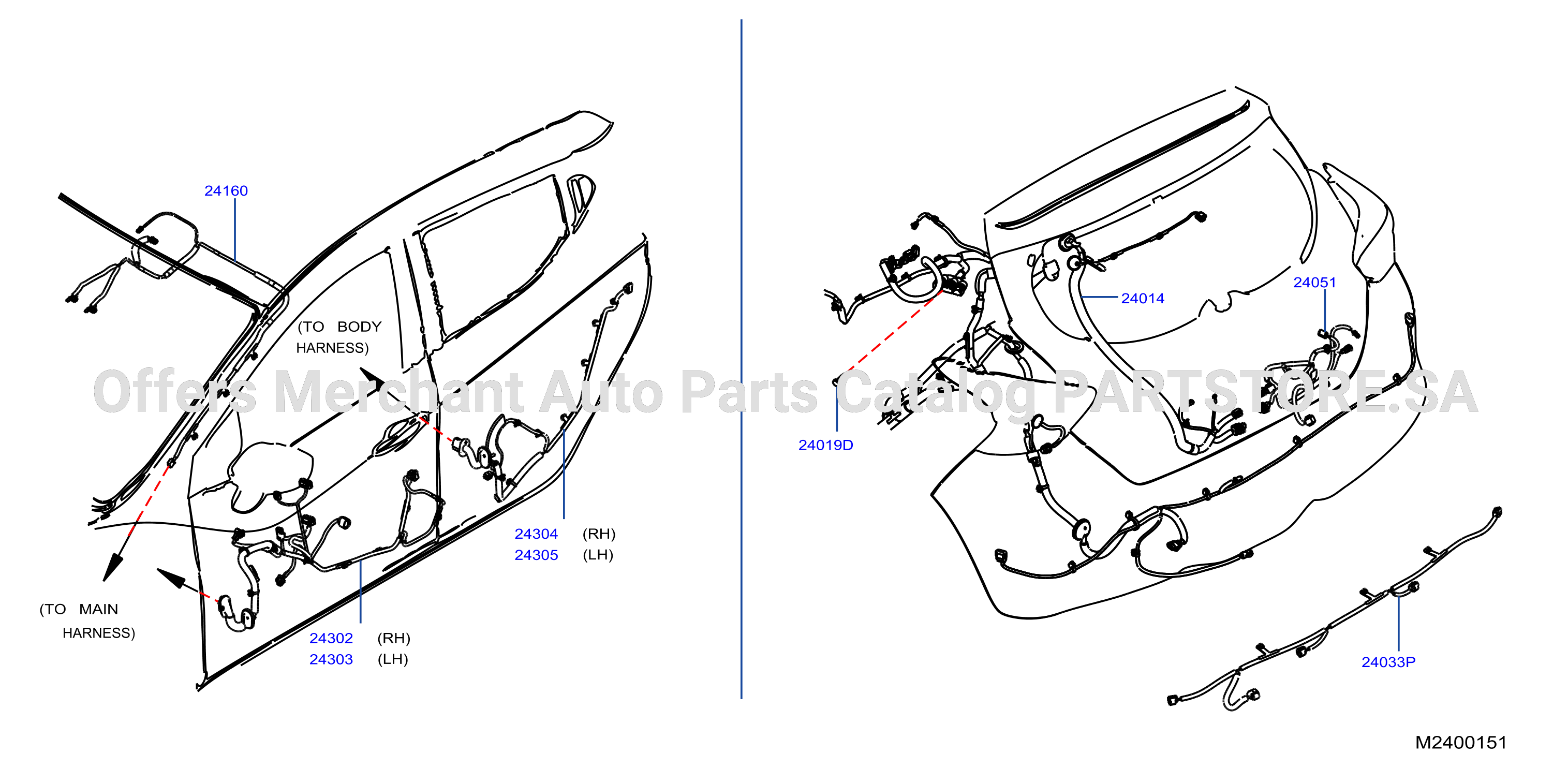 Wiring Door Harness
