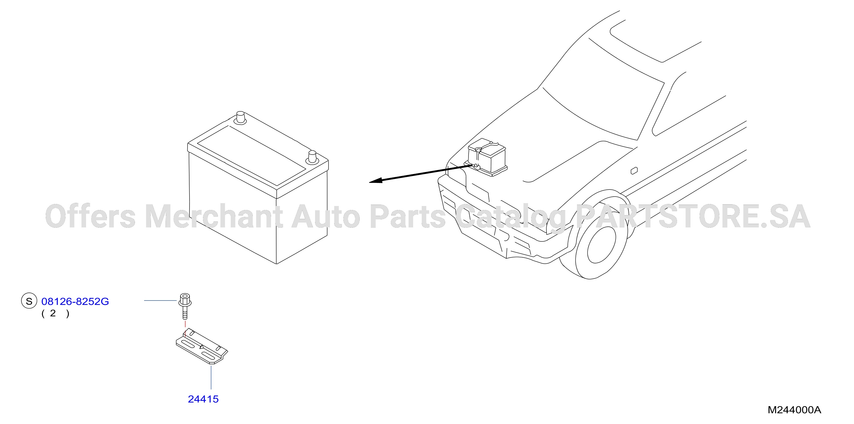 Battery Battery Mounting