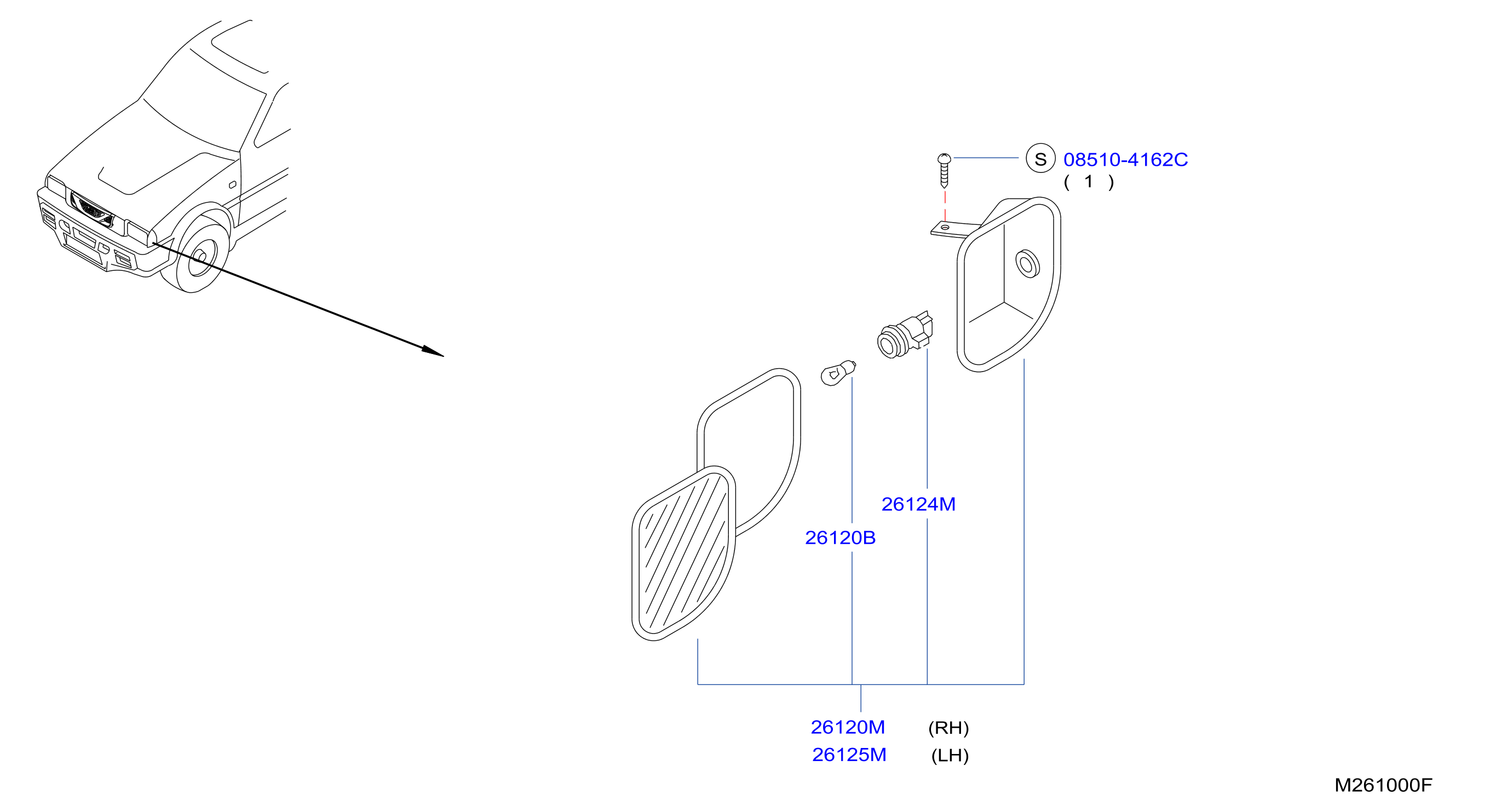 Front Combination Lamp 1099