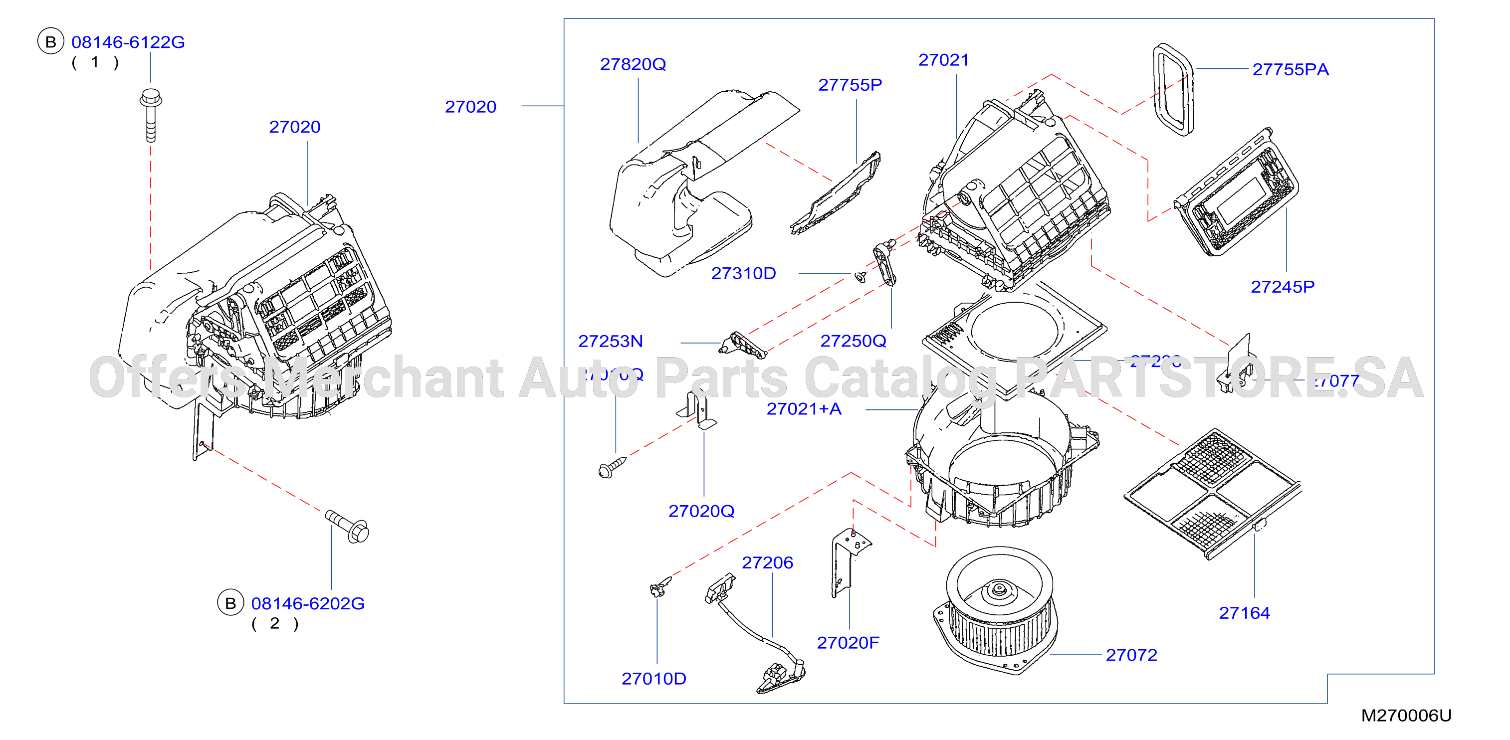 Heater Blower Unit Blower Unit