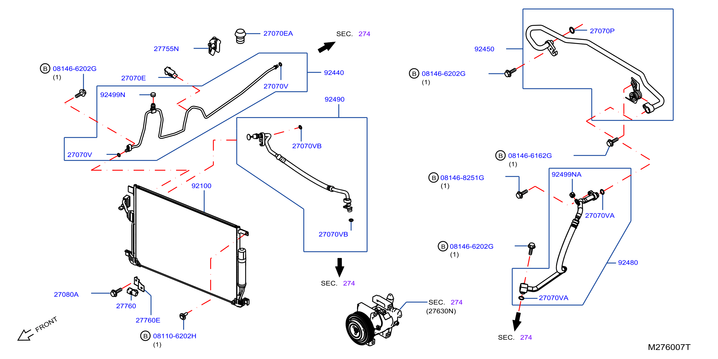 Condenser Liquid Tank Piping Ys23