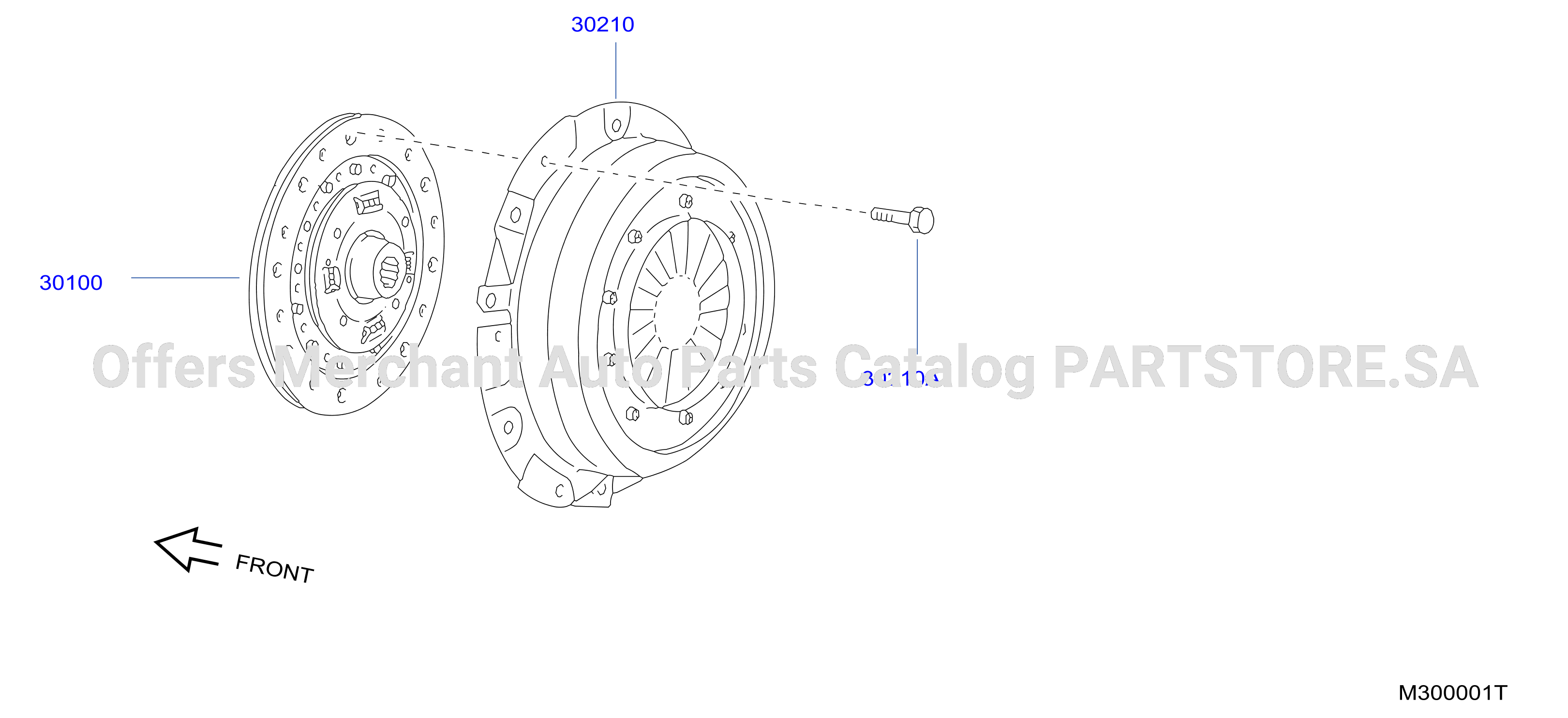 Clutch Cover Disc Release Parts