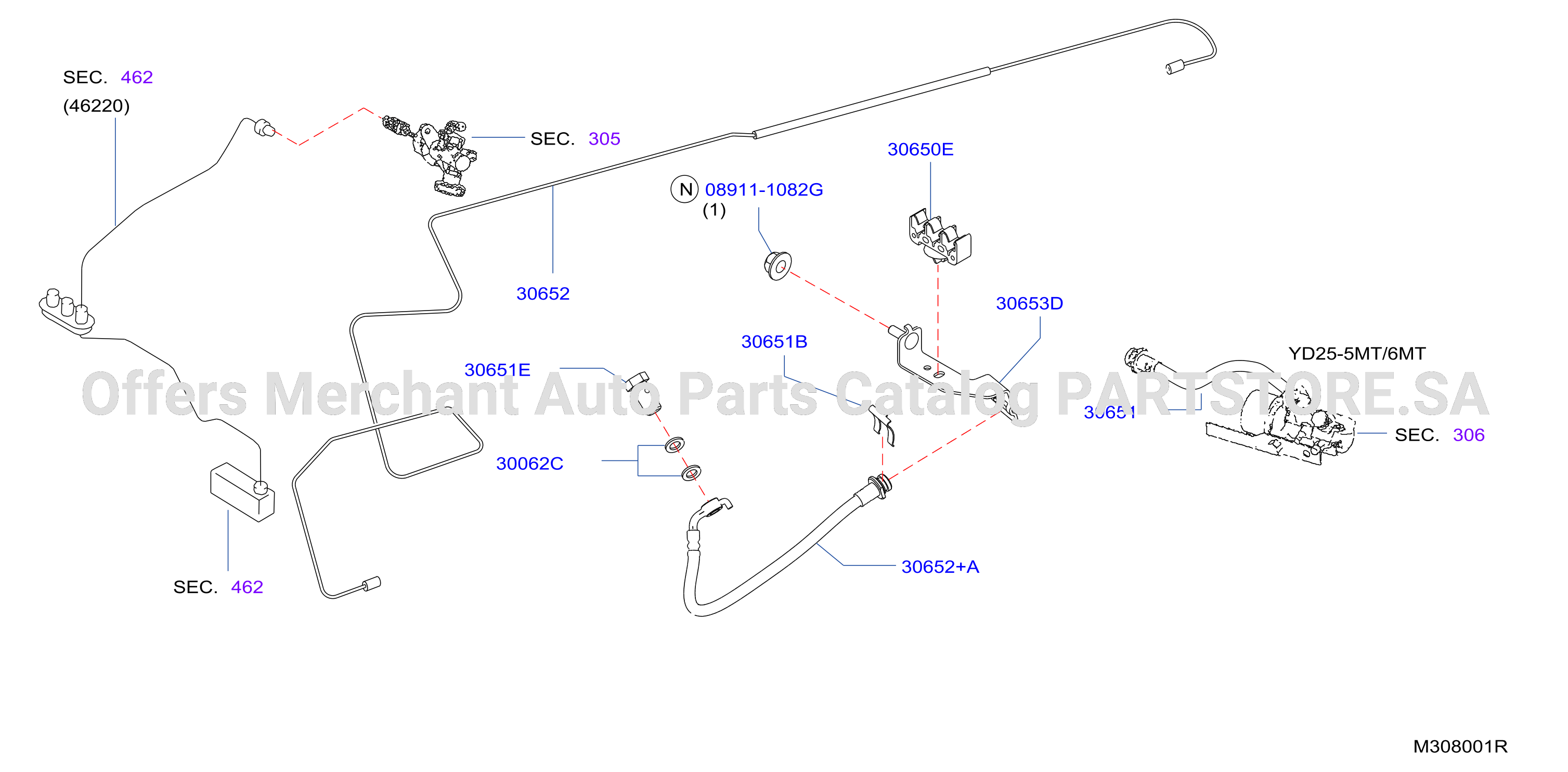 Clutch Piping