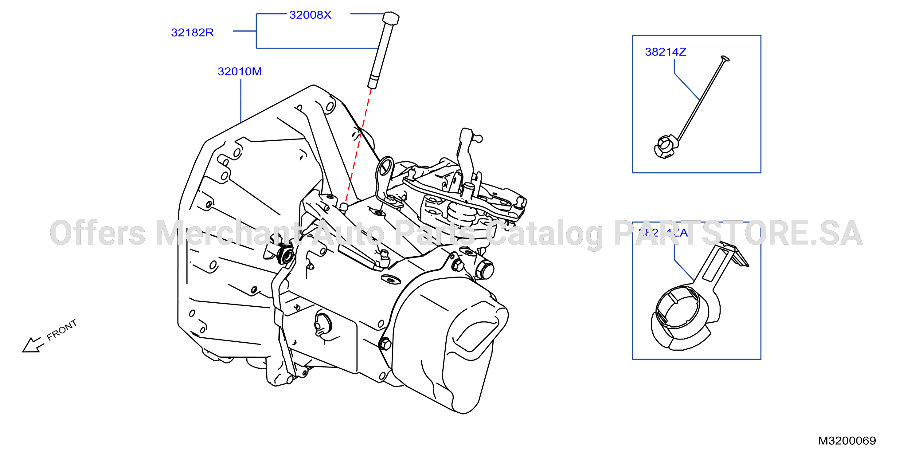 Manual Transmission Transaxle Fitting H4B 5Mt Assembly