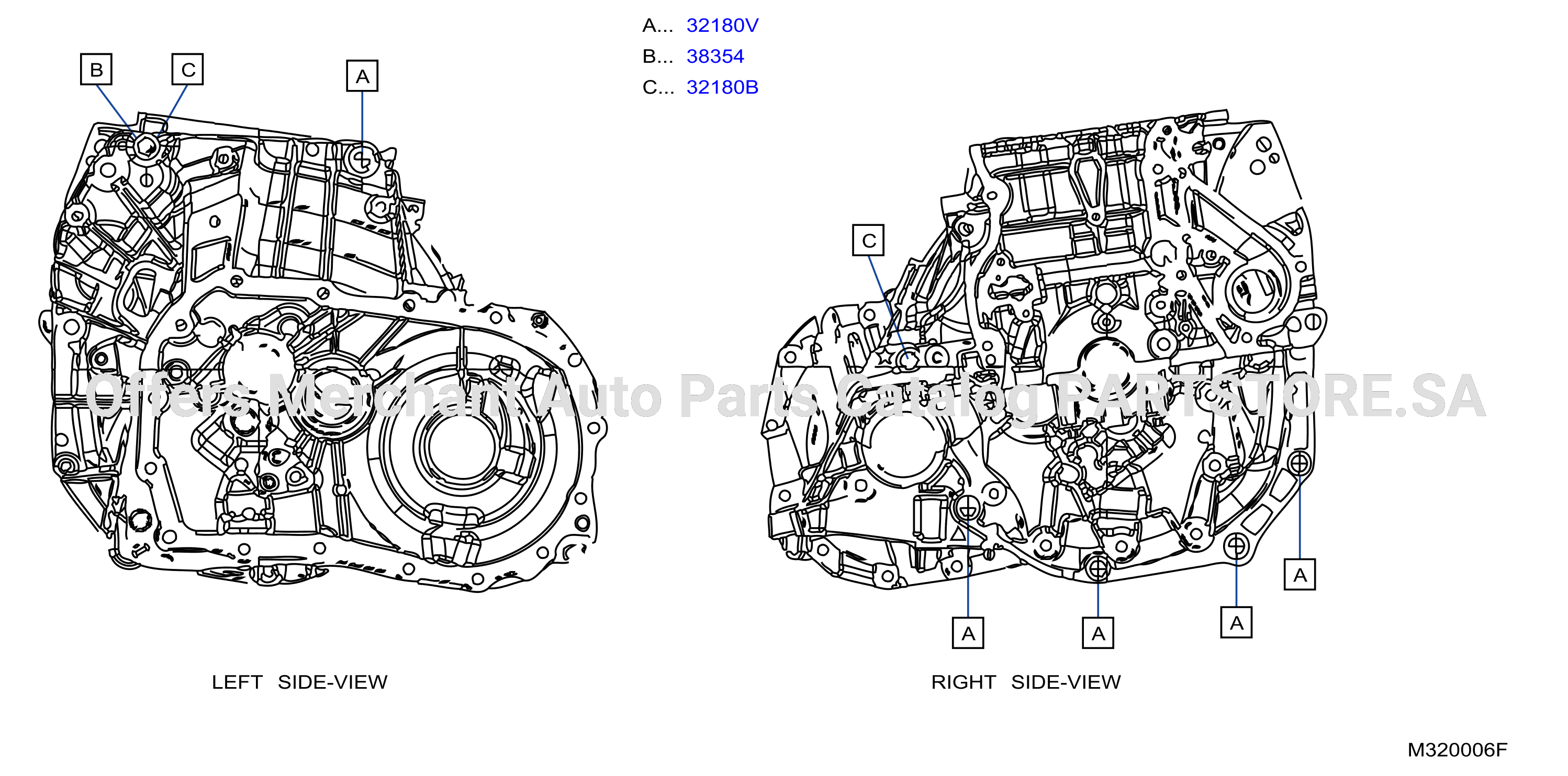 Manual Transmission Transaxle Fitting H5D 6Mt Fittings