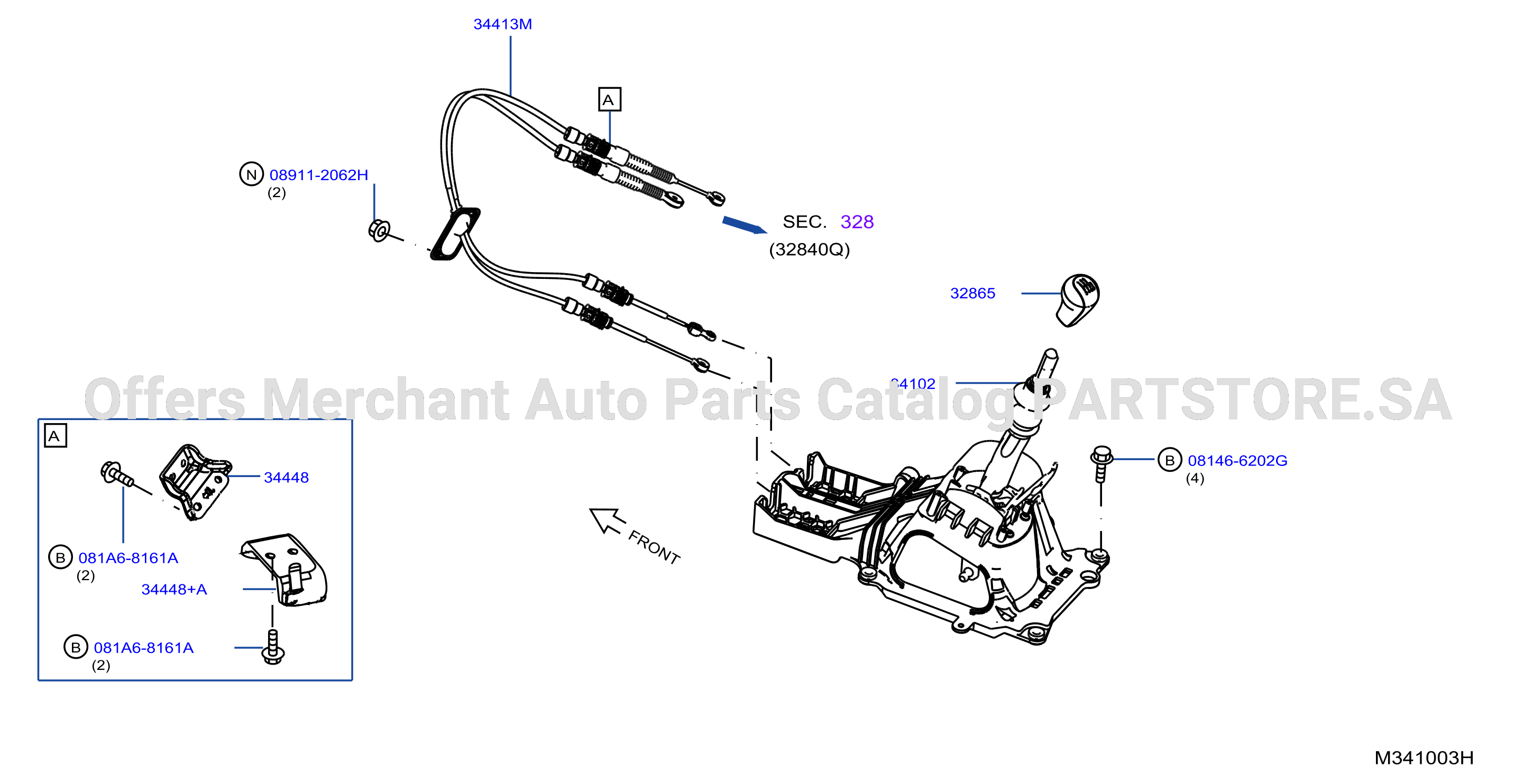 Transmission Control Linkage Ys23