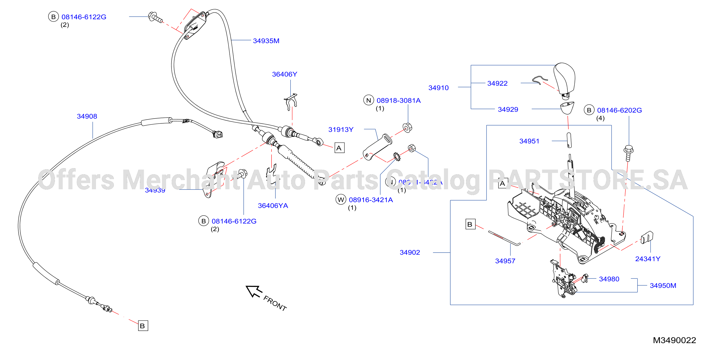 Auto Transmission Control Device I Key