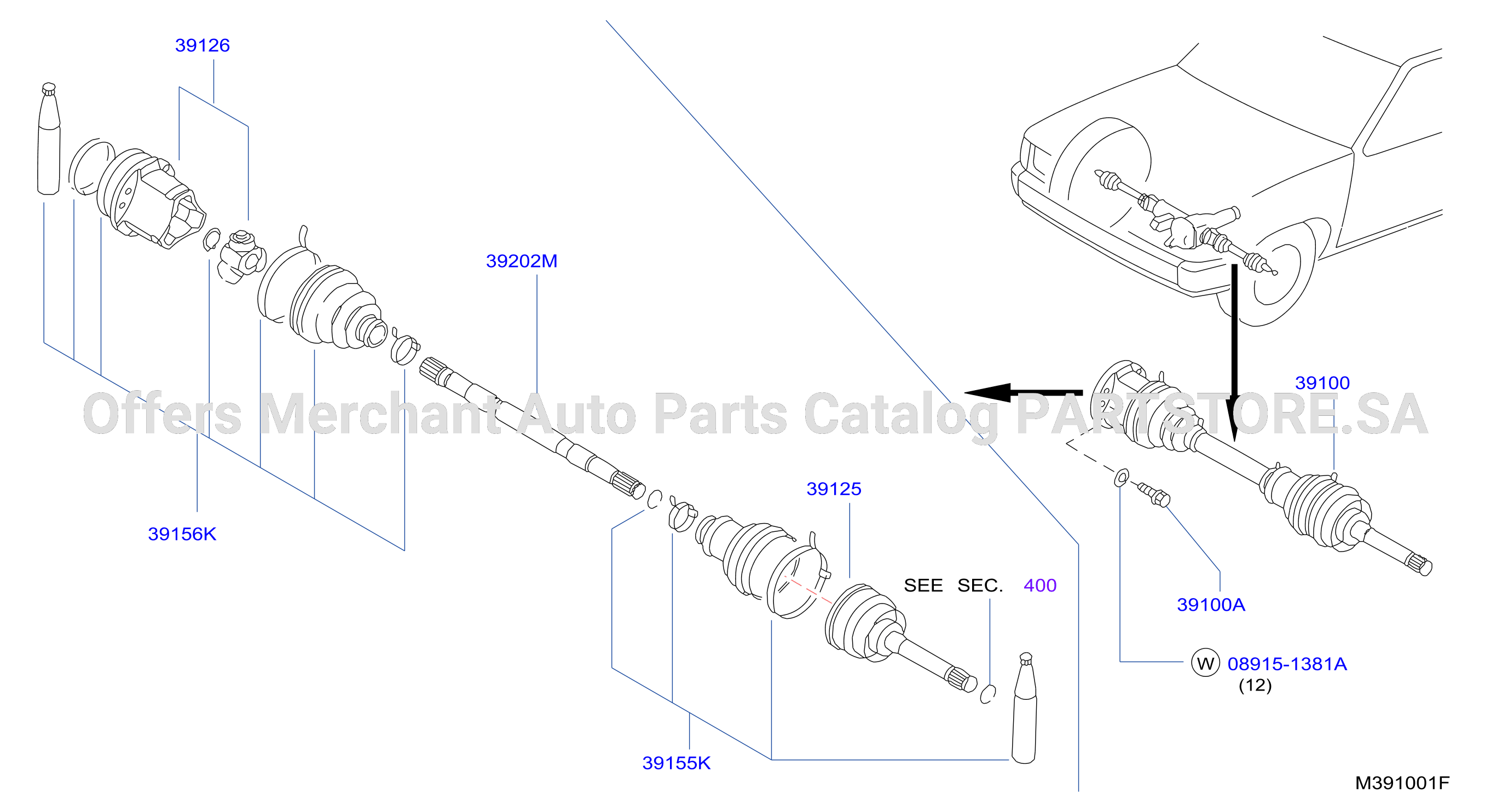 Front Drive Shaft