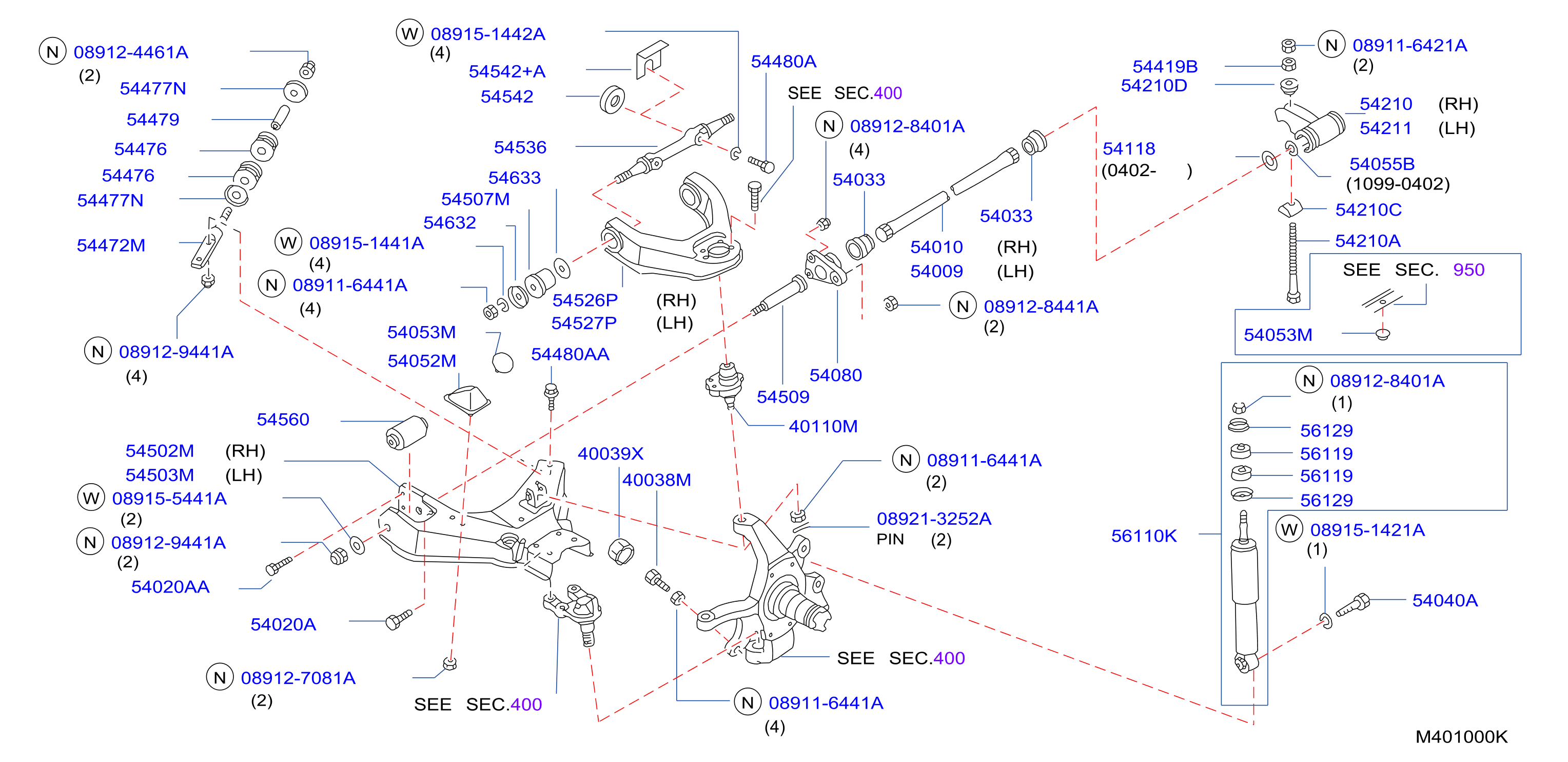 Front Suspension 1099