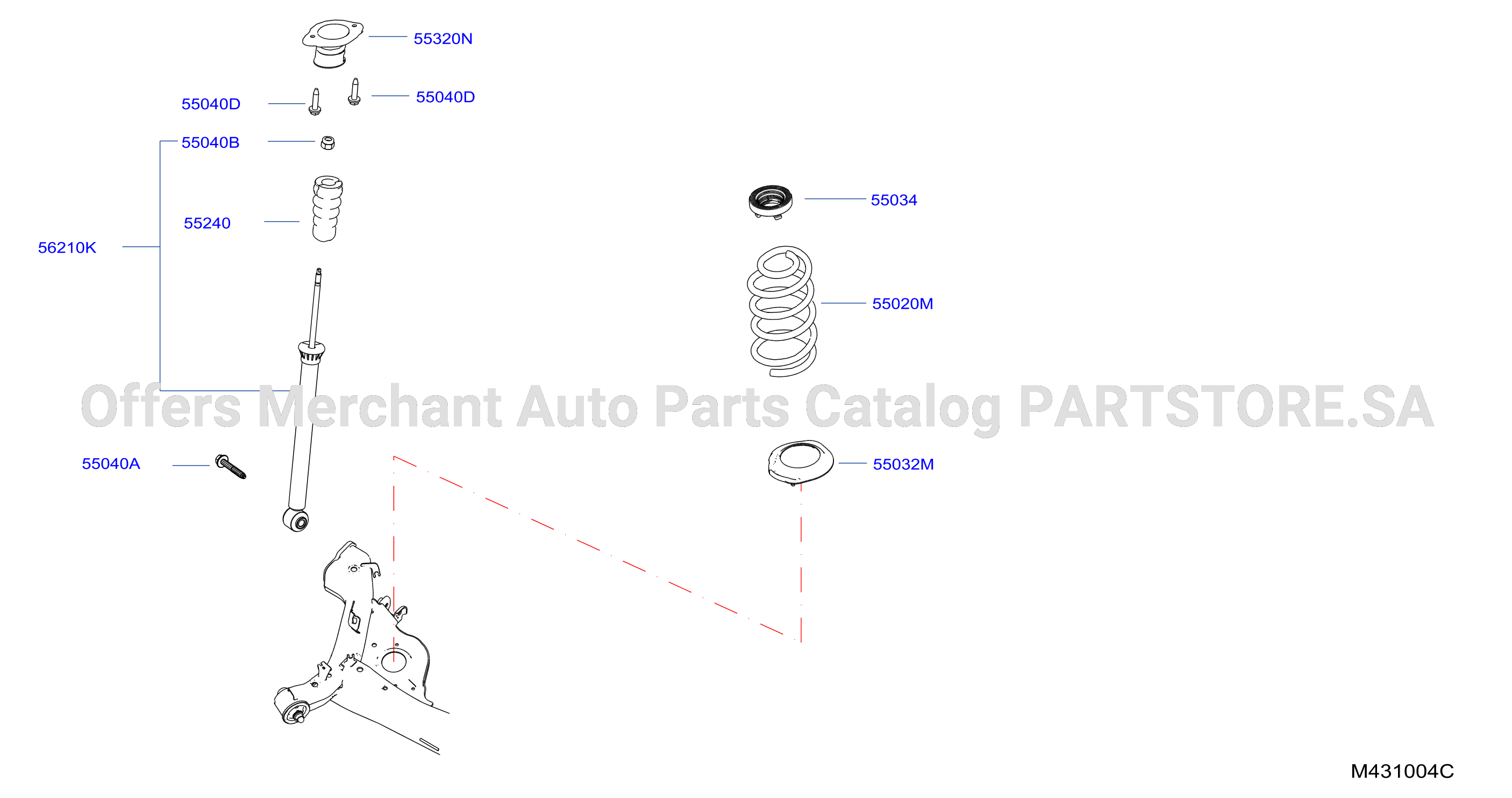 Rear Suspension Absorber
