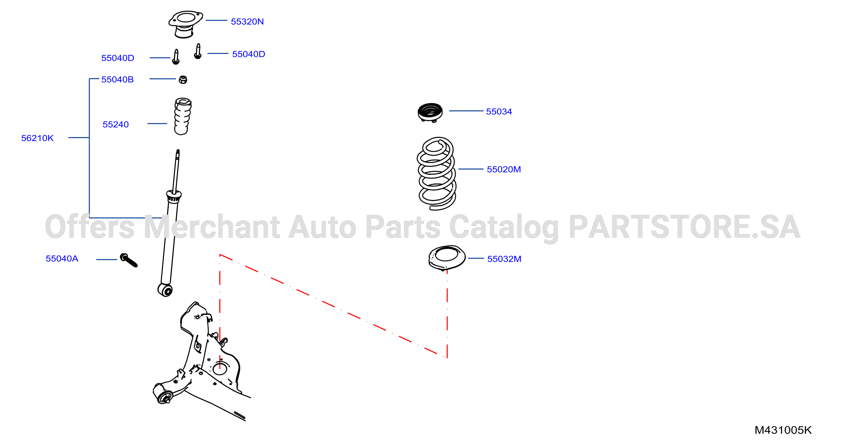 Rear Suspension Absorber
