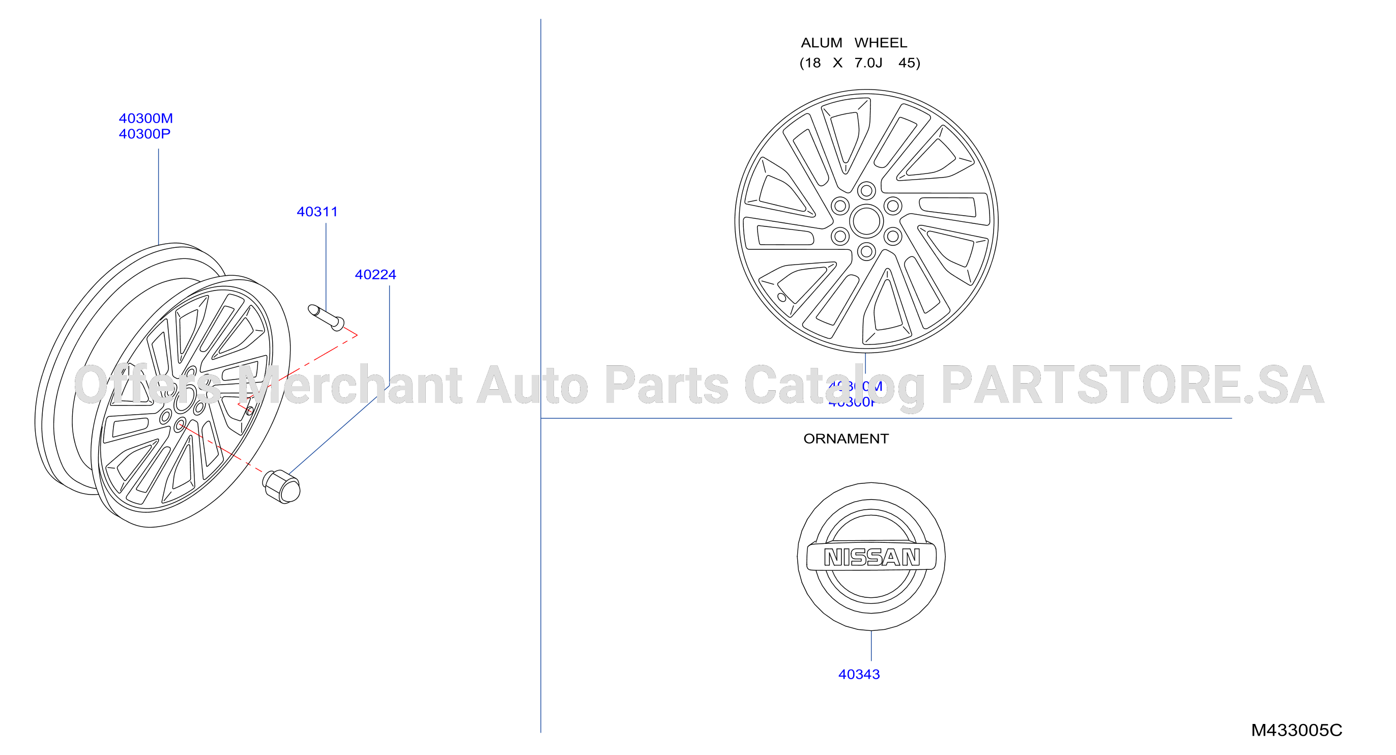 Road Wheel Tire Alloy Wheel 18