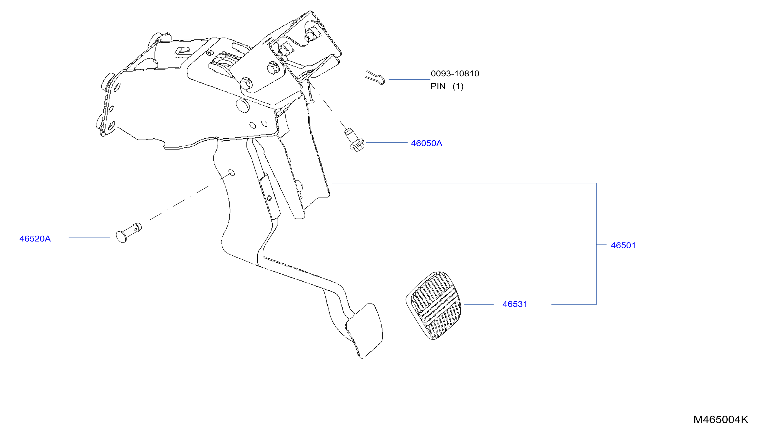 Brake Clutch Pedal