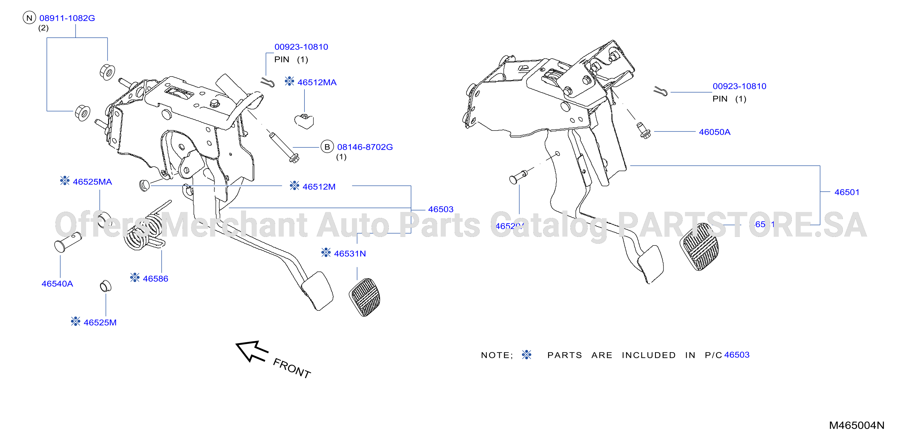Brake Clutch Pedal