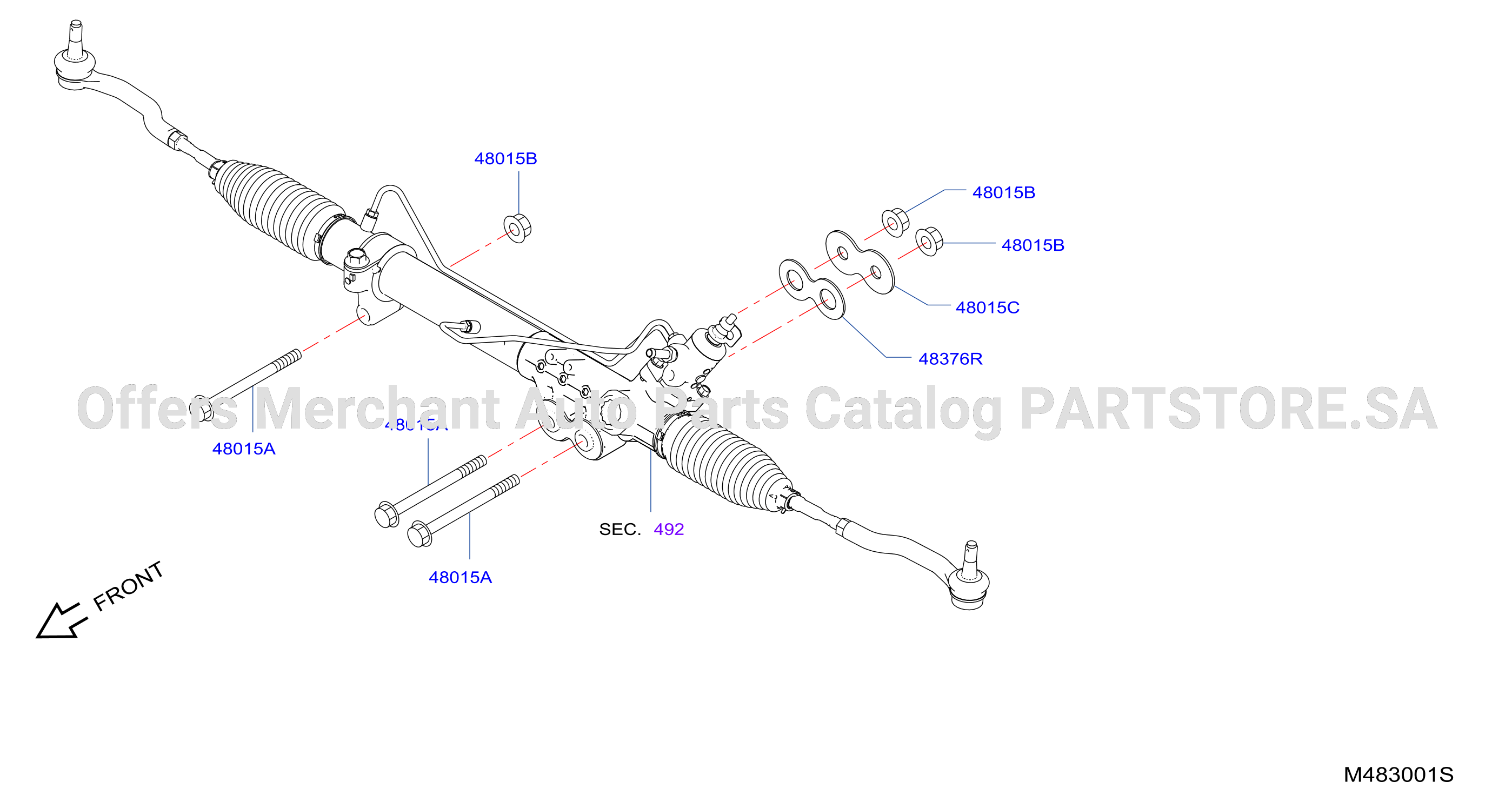 Steering Gear Mounting