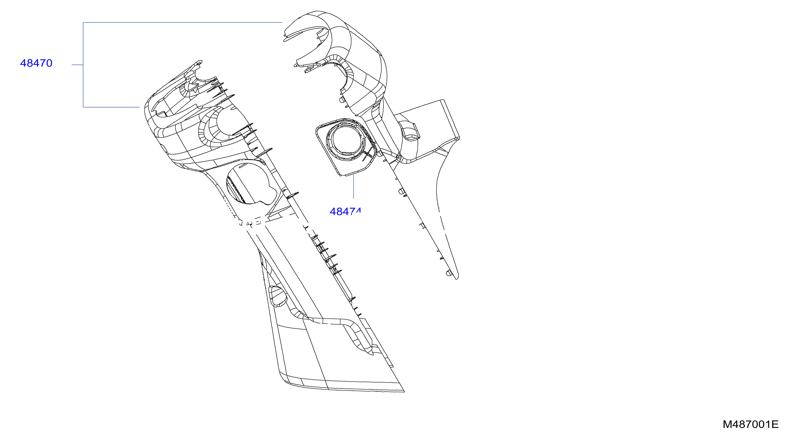 Steering Column Shell Cover