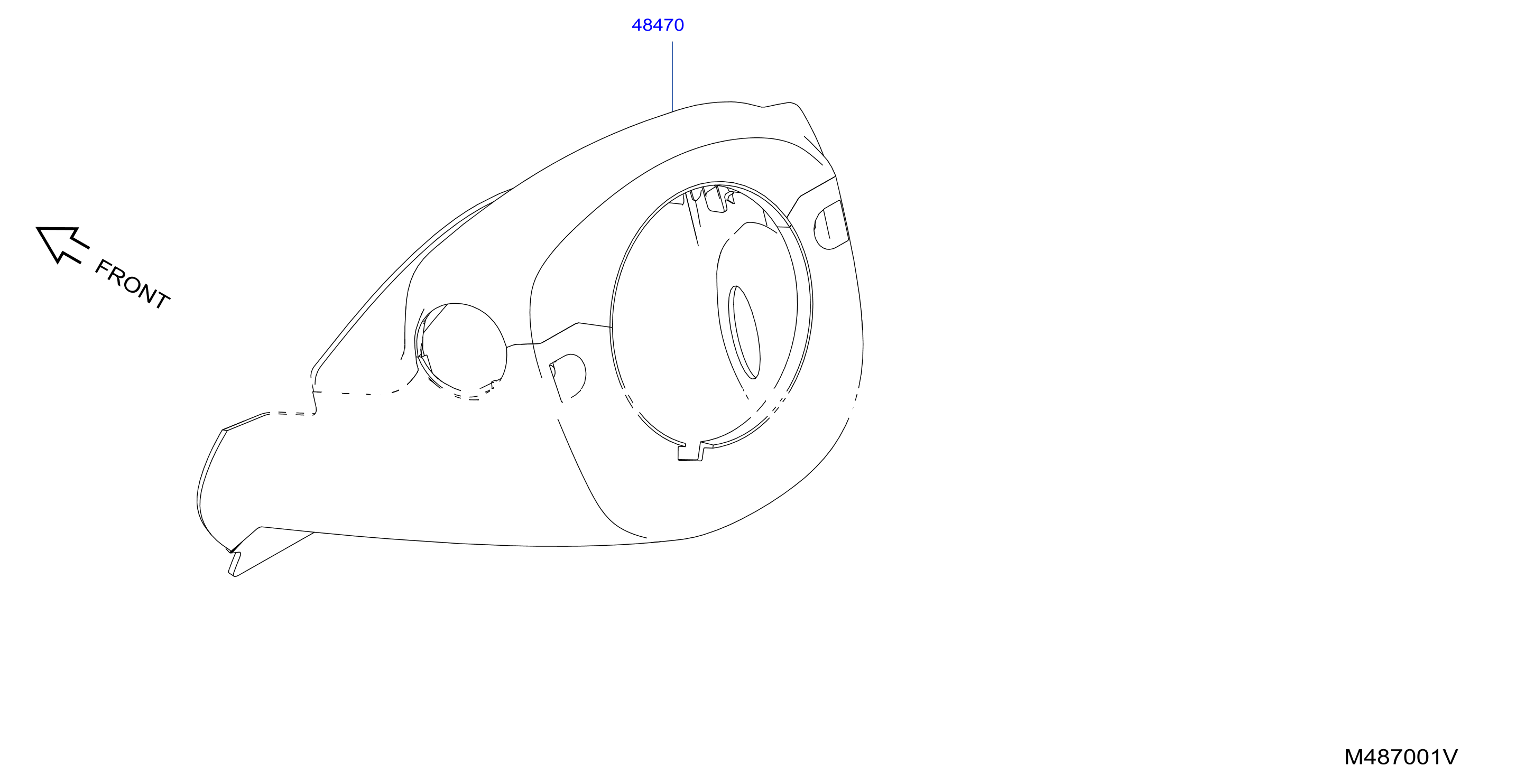 Steering Column Shell Cover