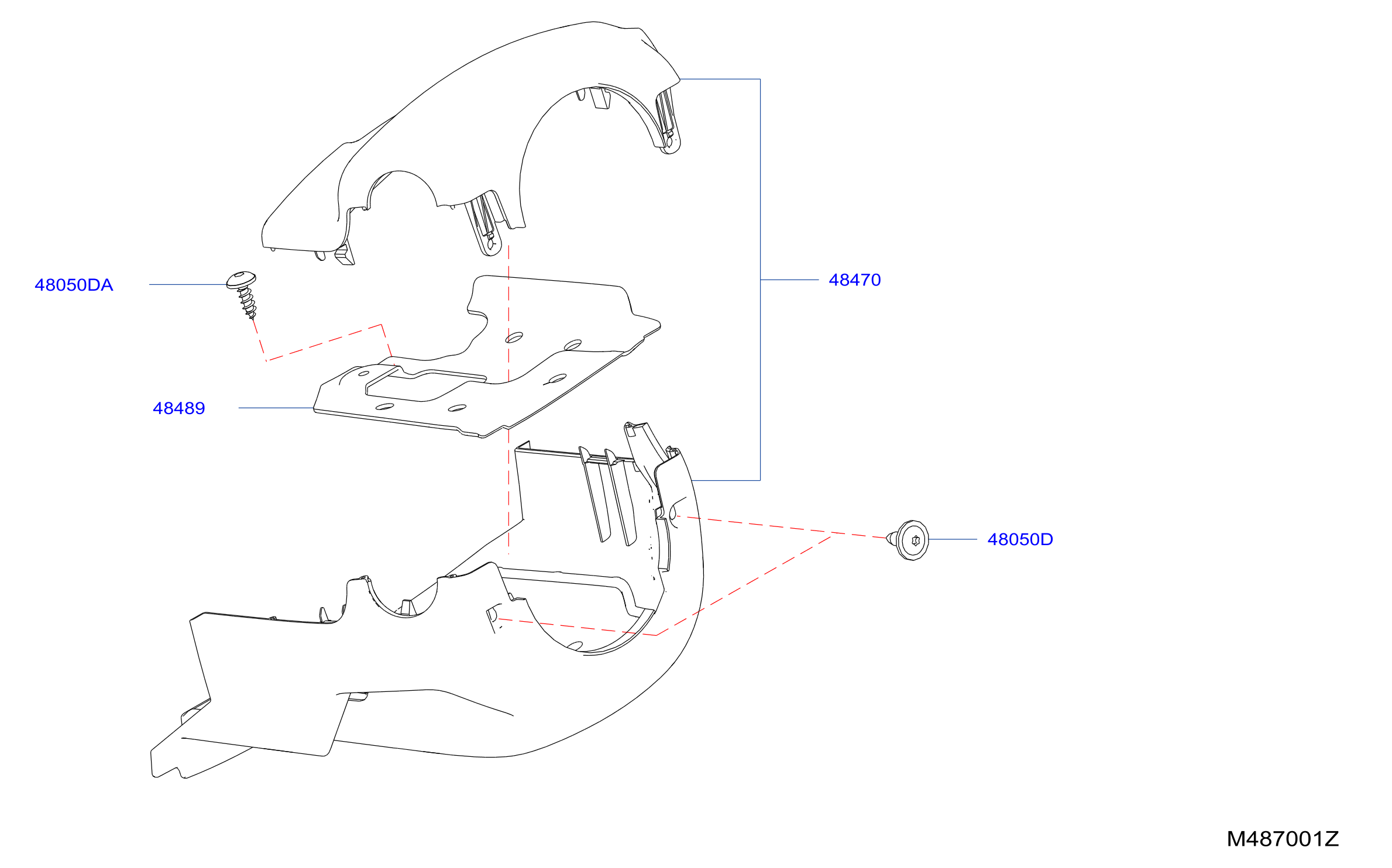 Steering Column Shell Cover