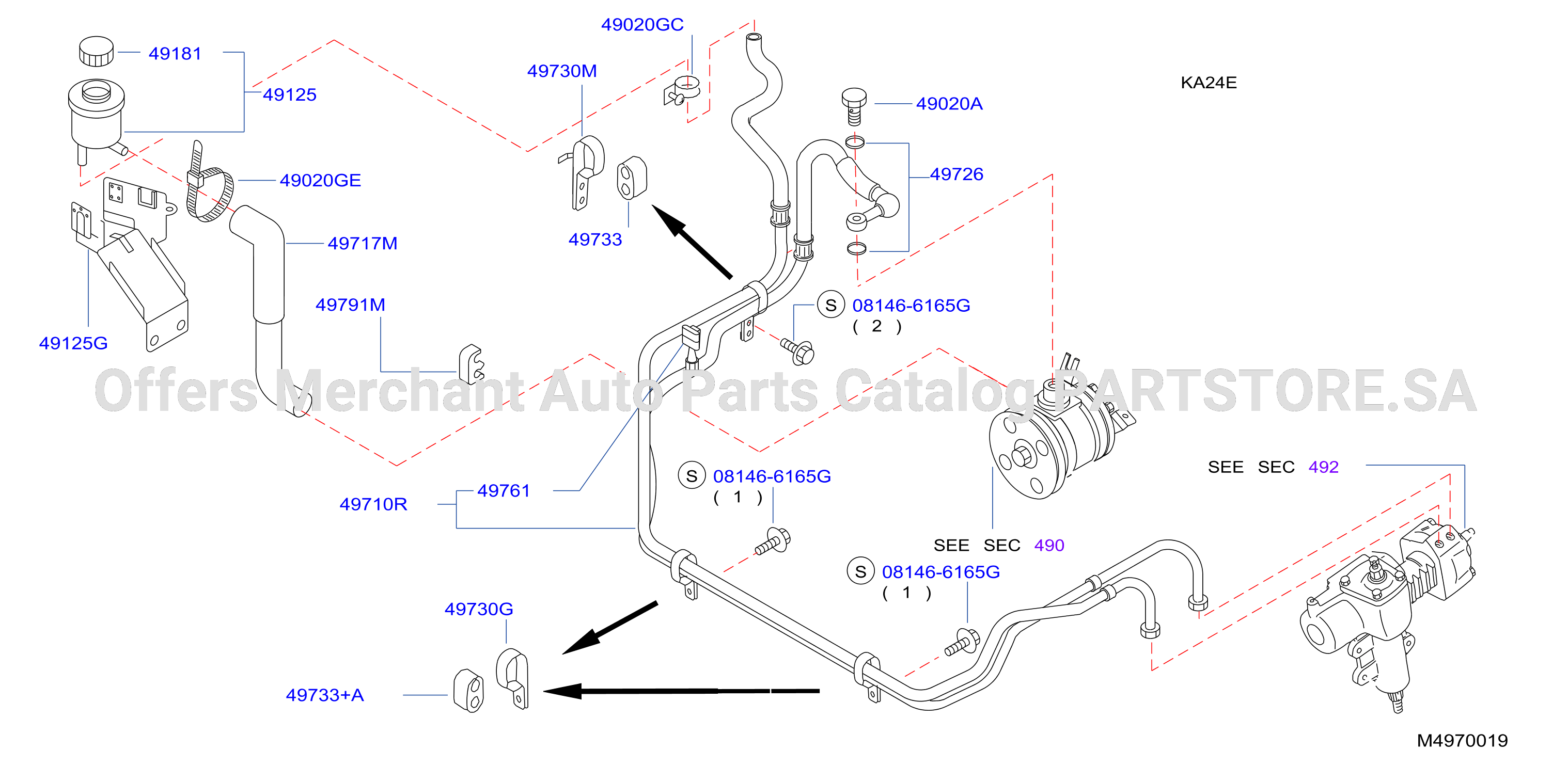 Power Steering Piping