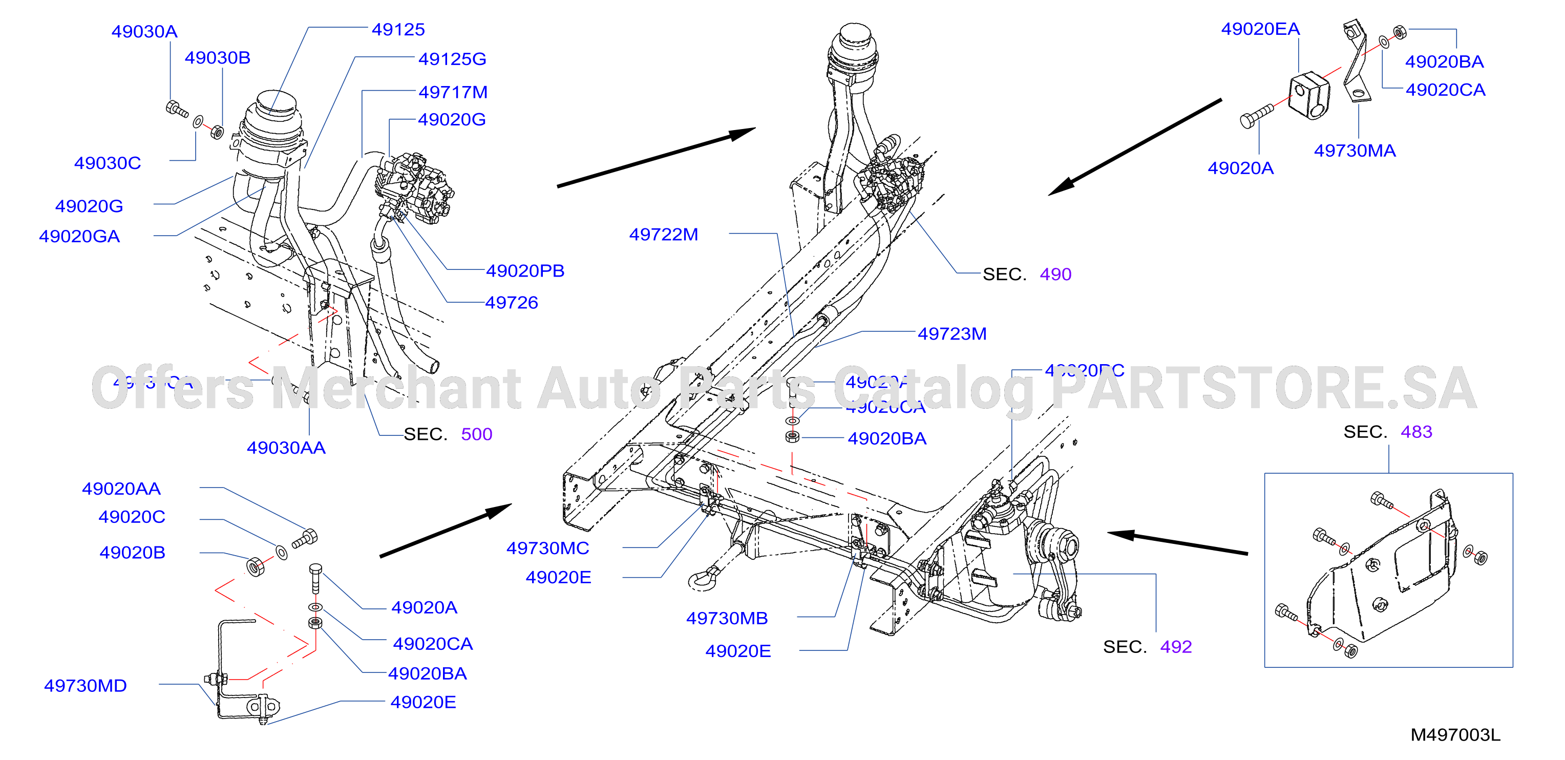 Power Steering Piping