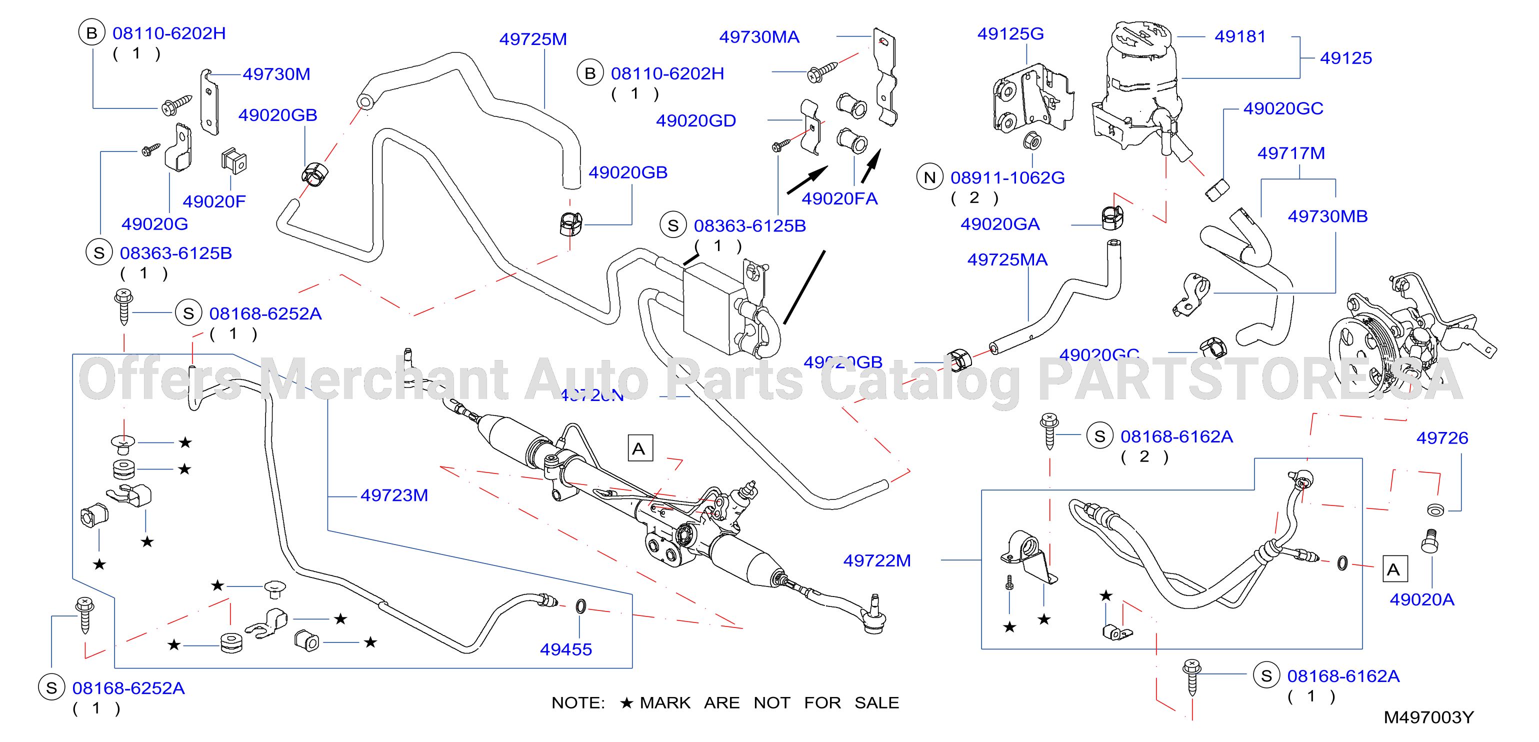 Power Steering Piping
