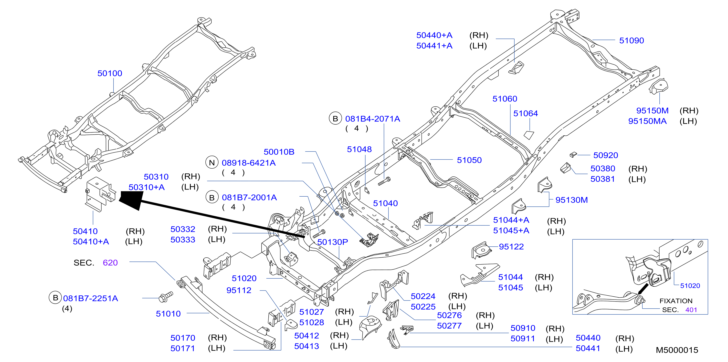 Frame Frame Assy Cross Member