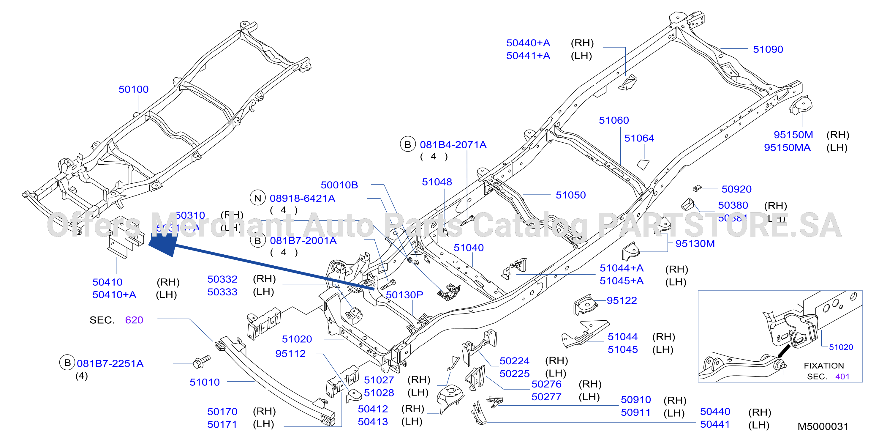 Frame Frame Assy Cross Member