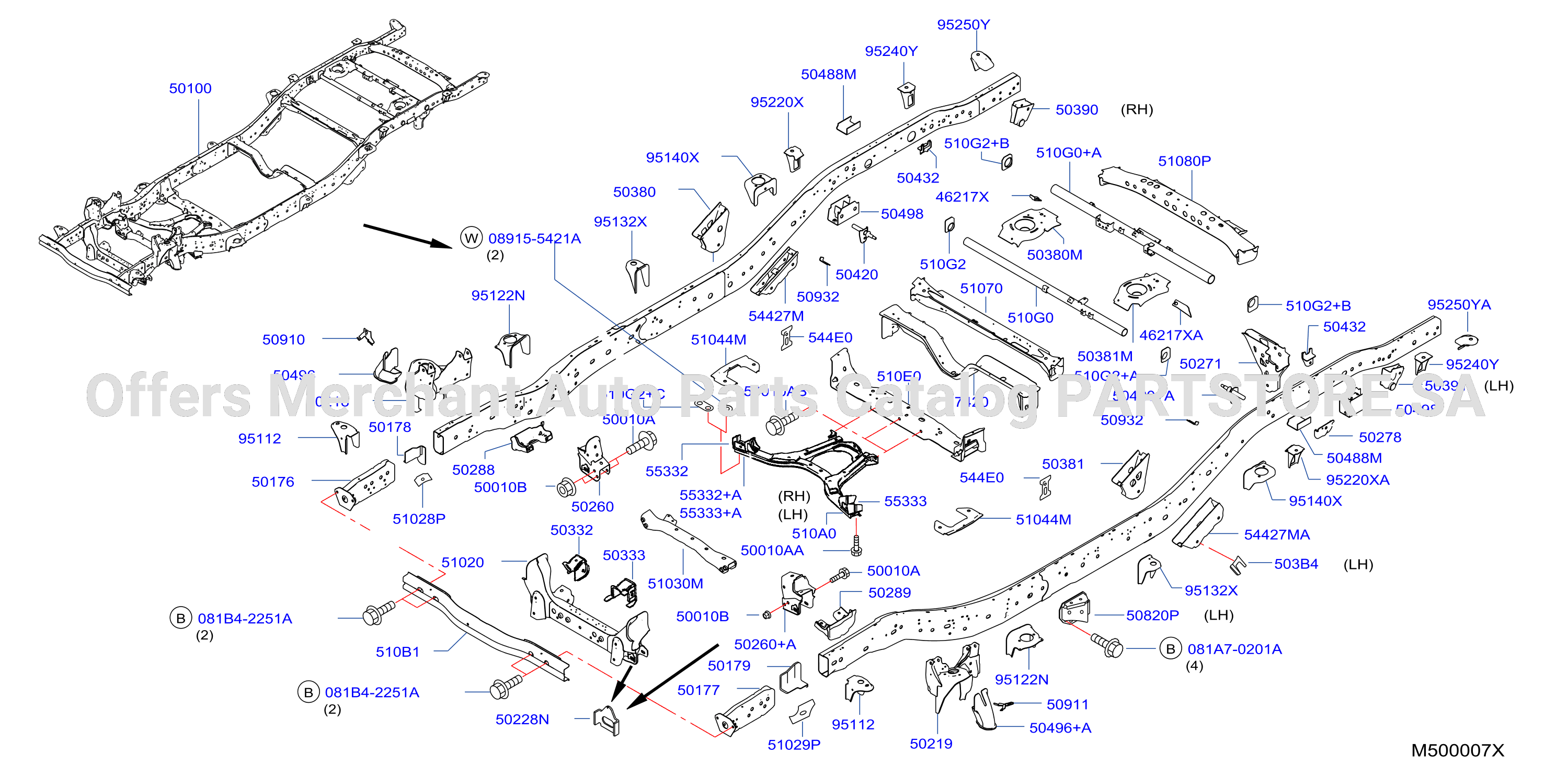 Frame Frame Assy Cross Member