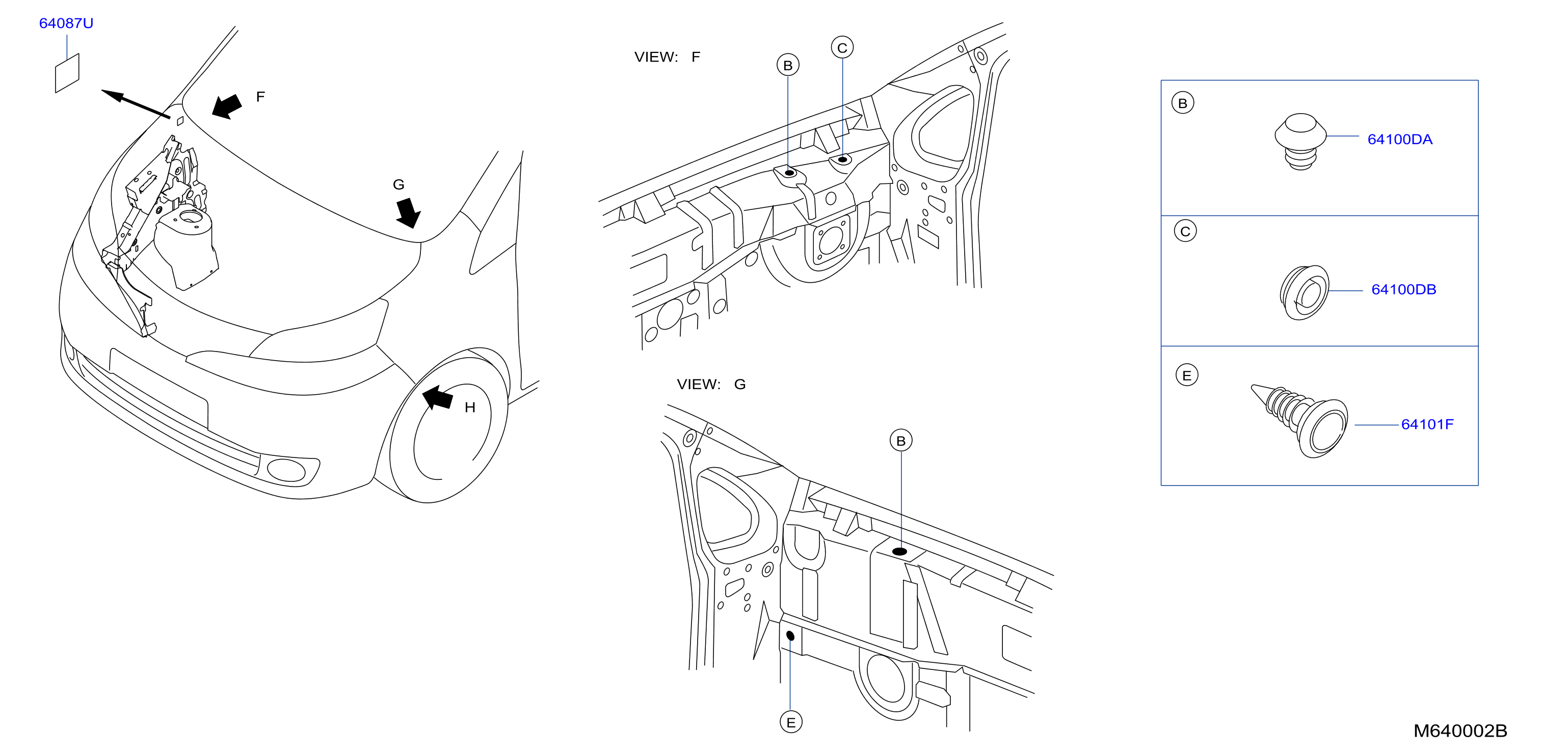 Hood Ledge Fitting Plug
