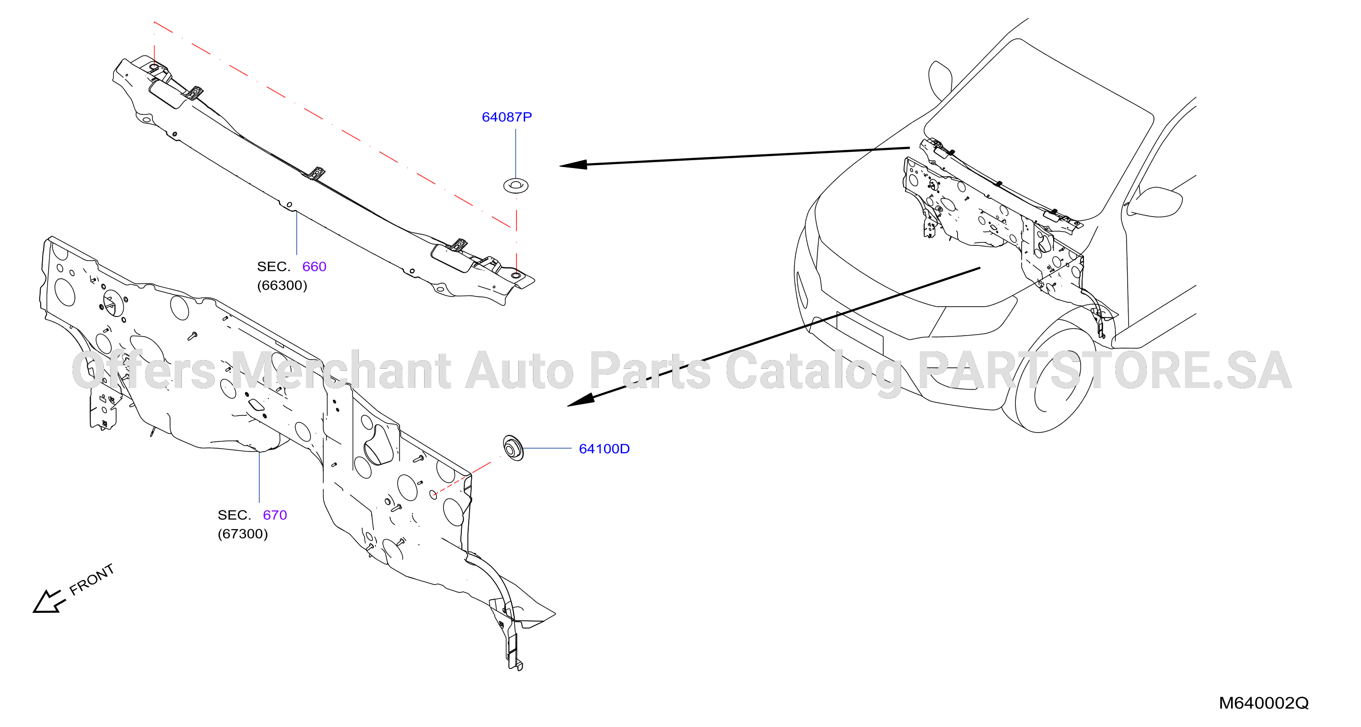 Hood Ledge Fitting Plug